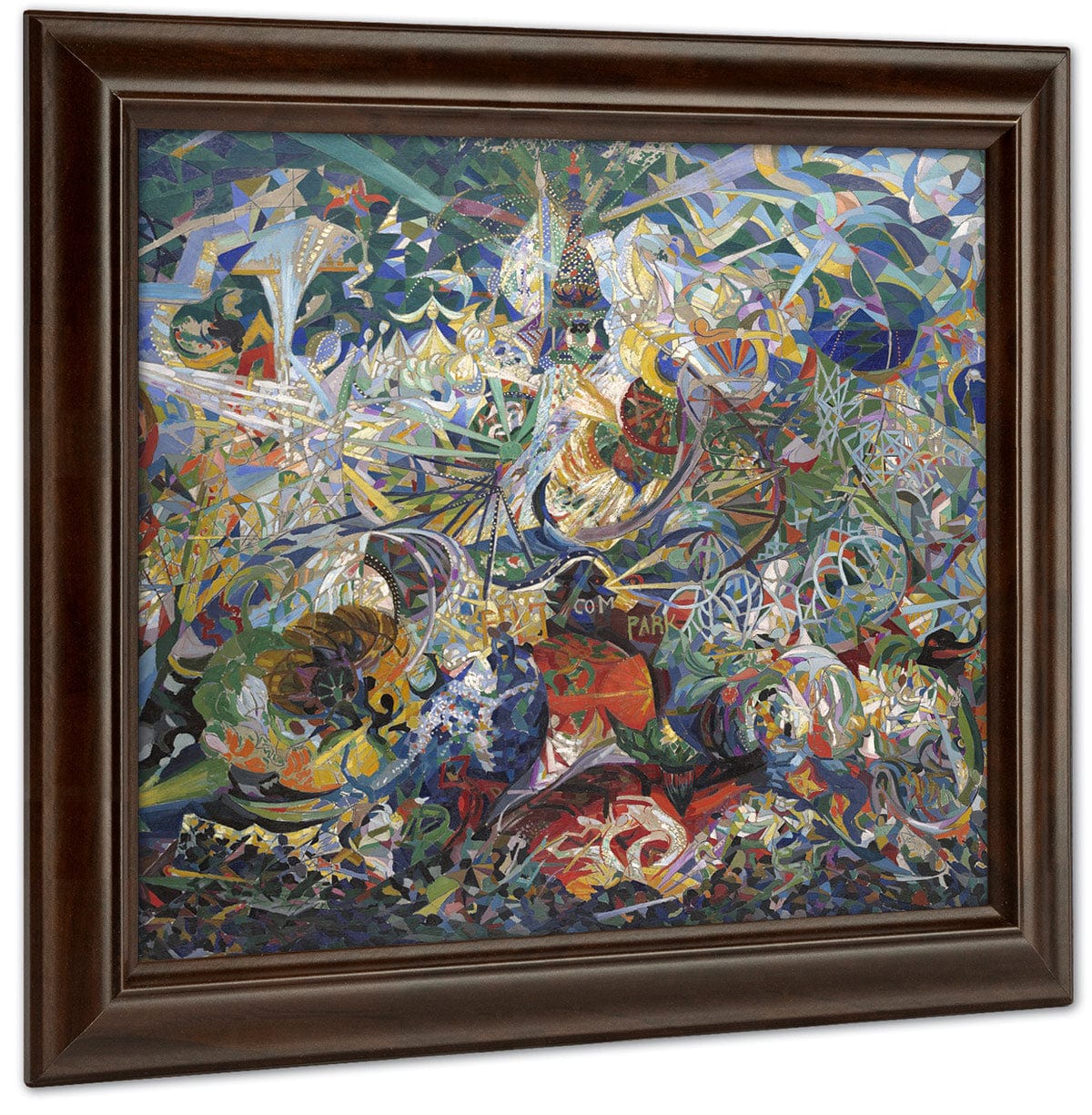 Battle Of Lights, Coney Island, Mardi Gras By Joseph Stella - Image 4