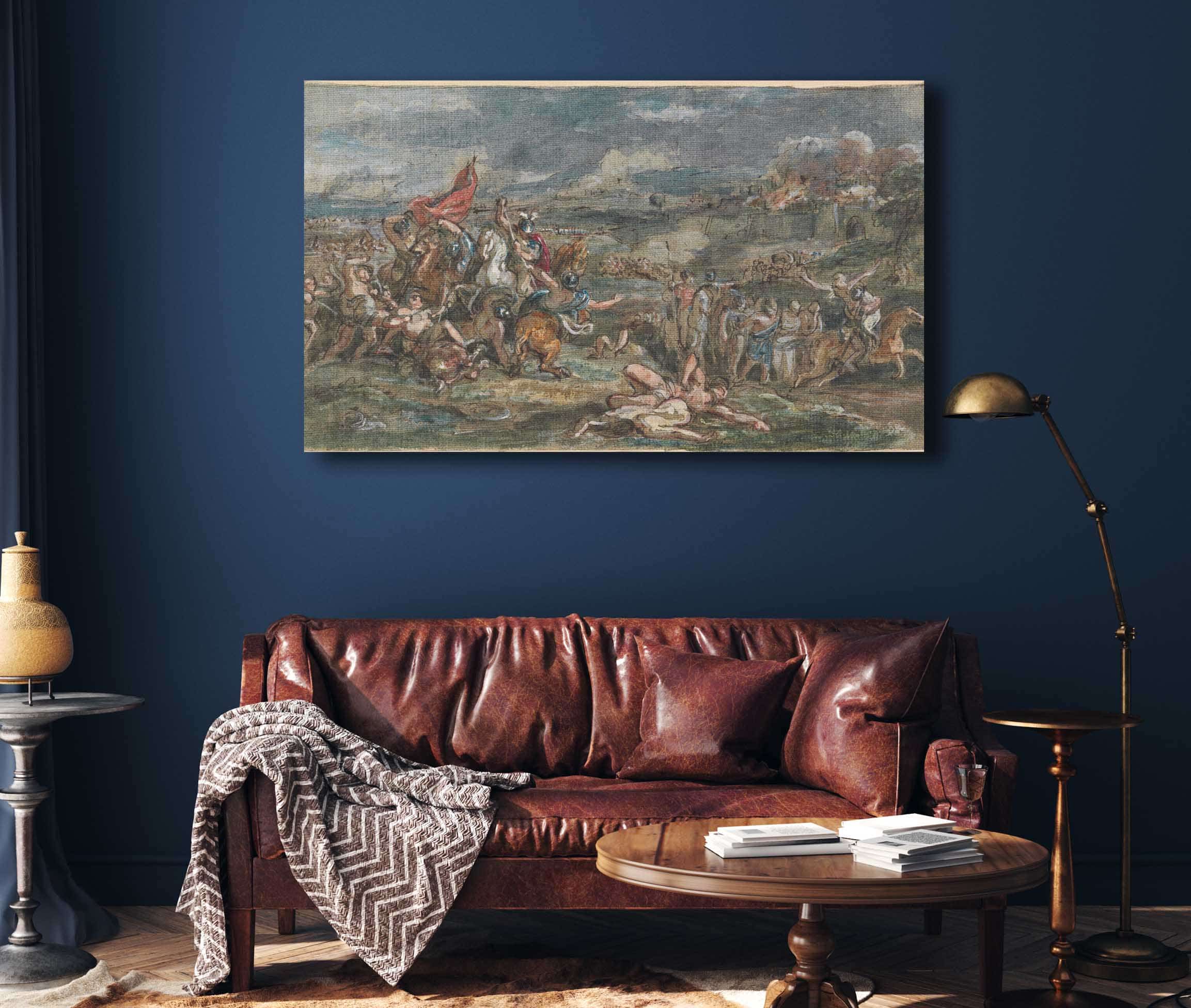 Battle Scene by Robert Smirke - Image 4