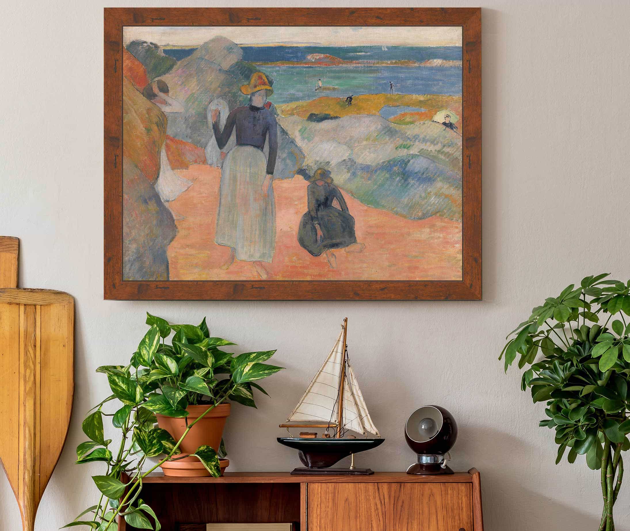 Beach Scene by Paul Gauguin - Image 3