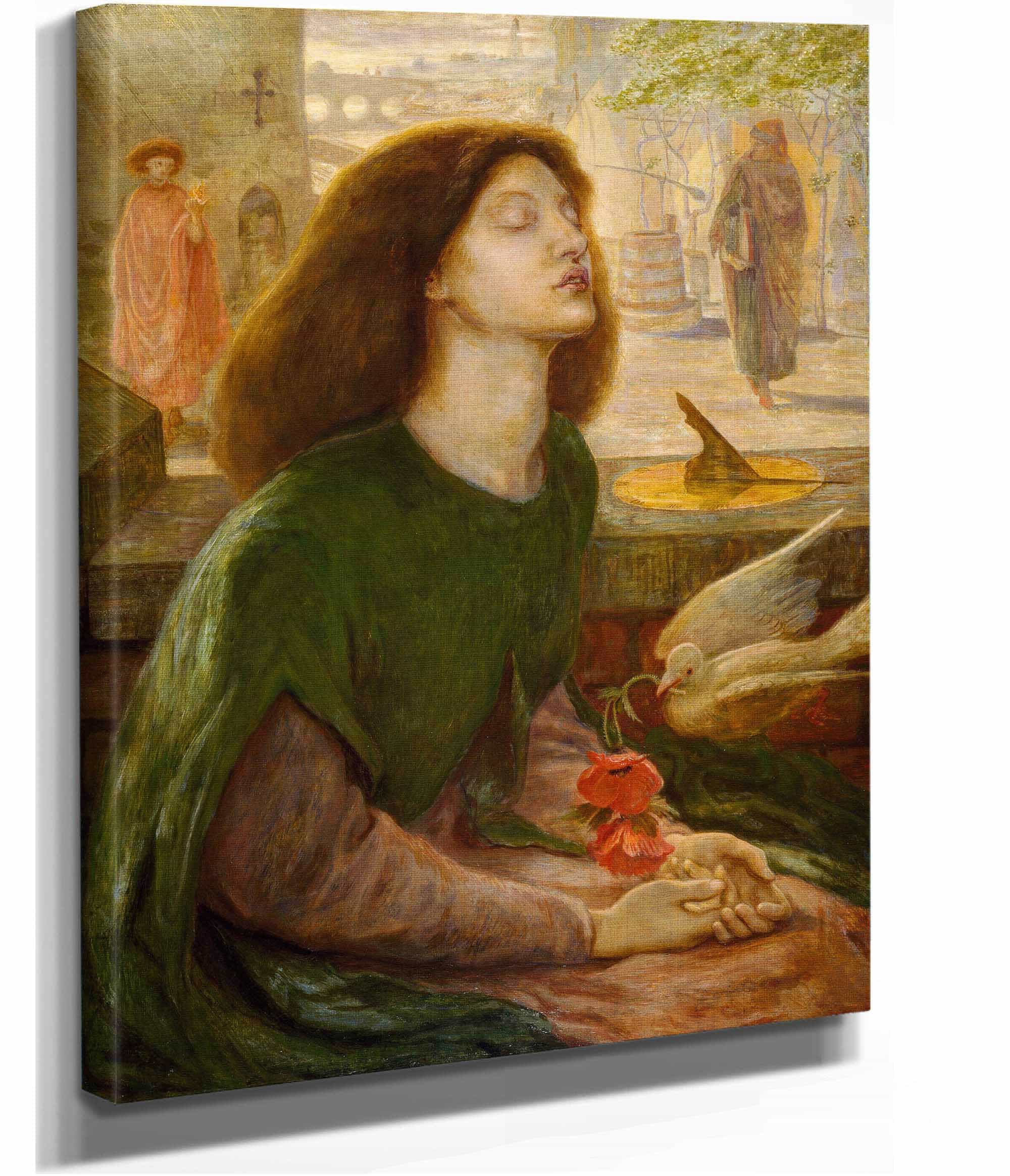 Beatrix by Dante Gabriel Rossetti - Image 2