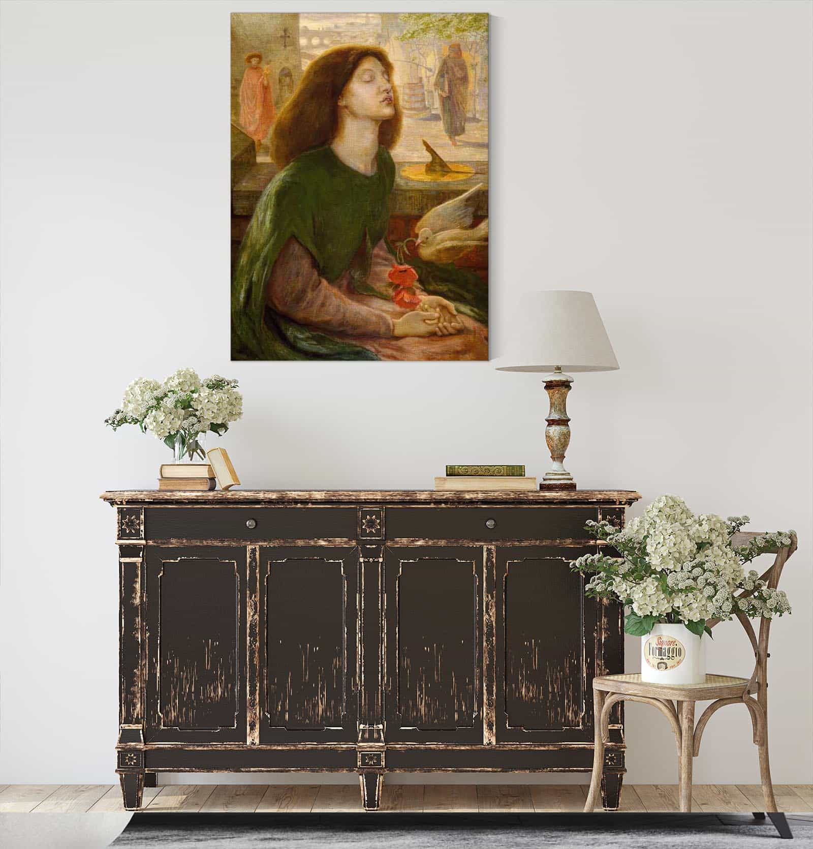 Beatrix by Dante Gabriel Rossetti - Image 4