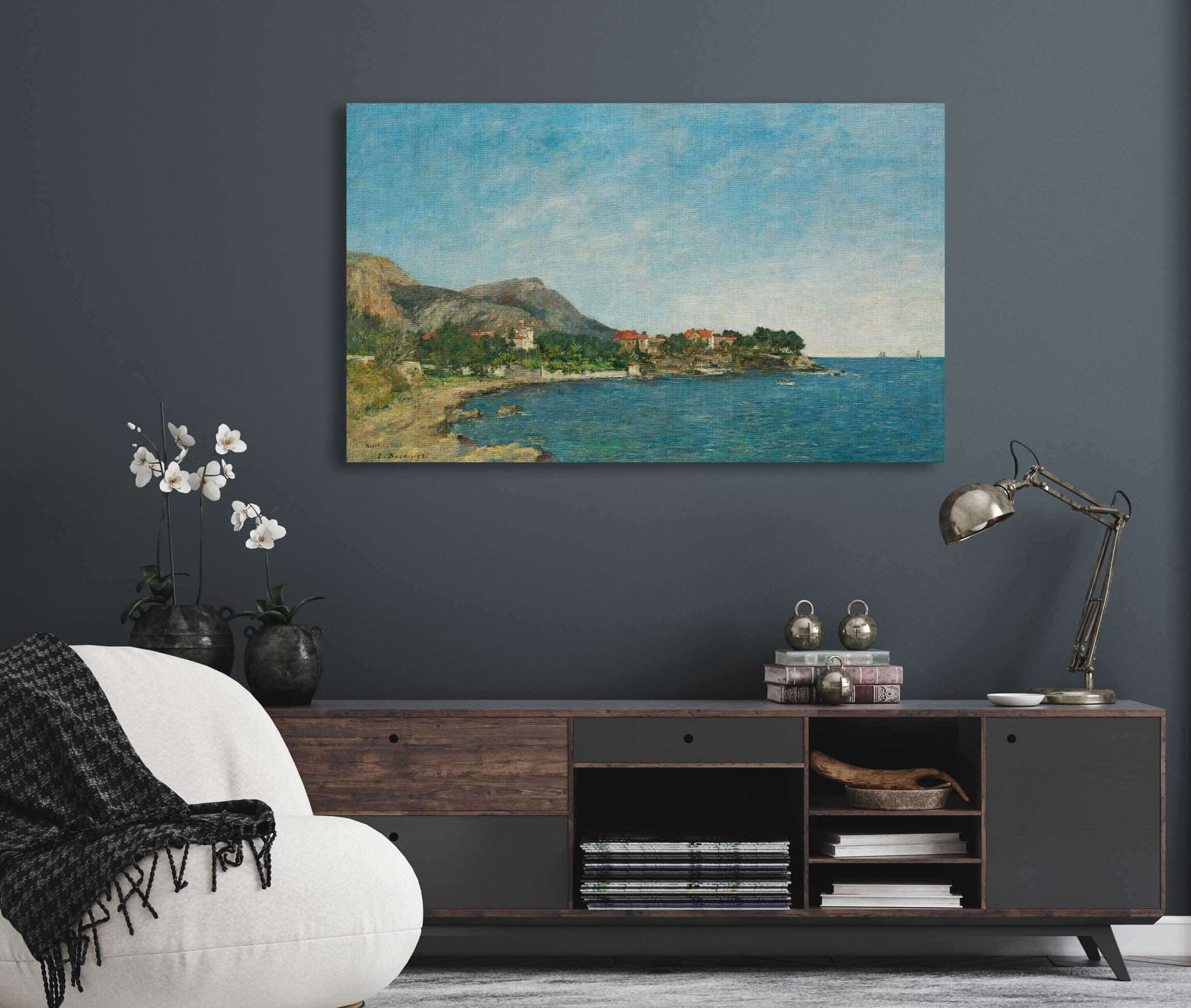 Beaulieu The Bay Of Fourmis by Eugene Boudin - Image 5