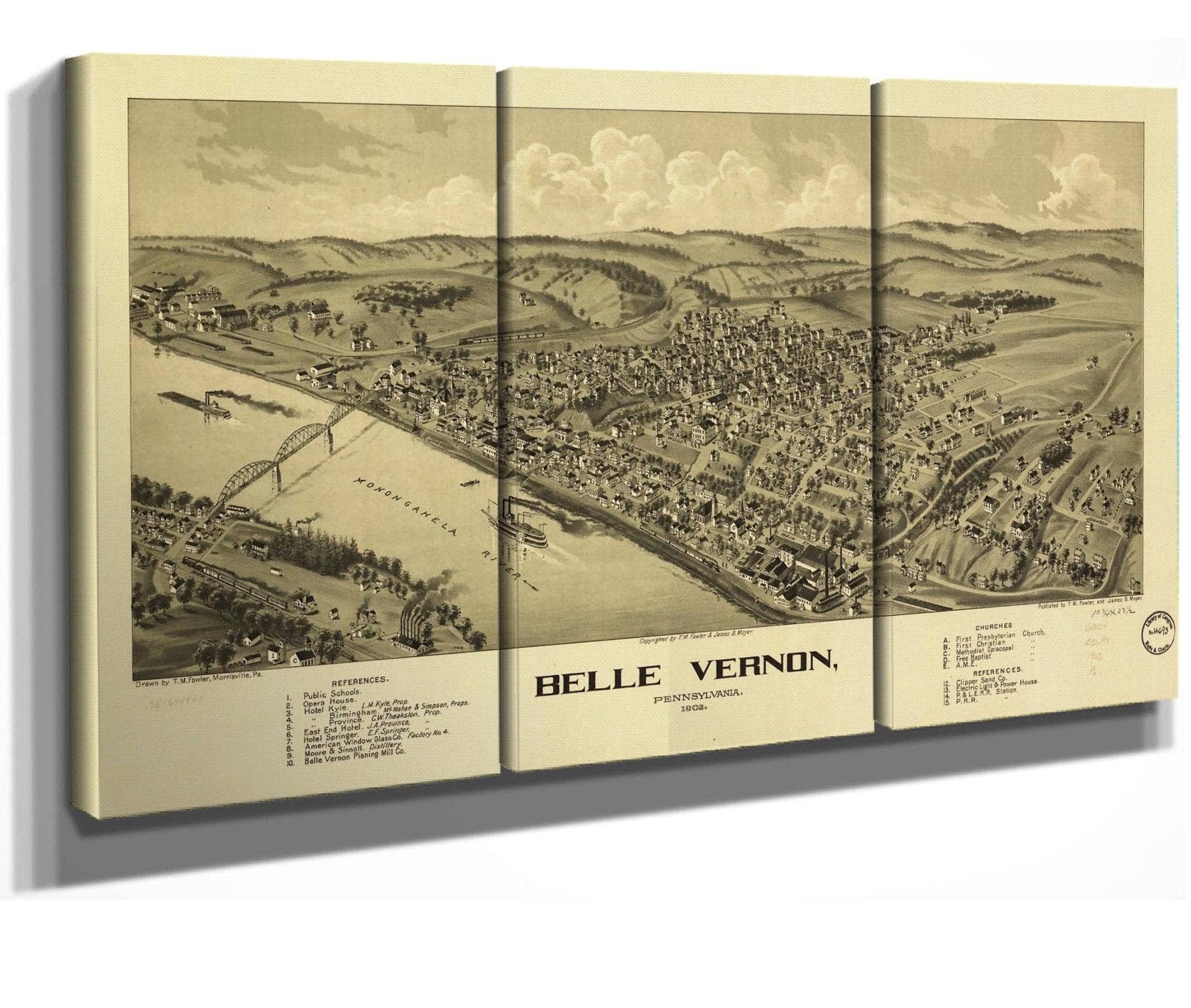 Belle Vernon Pennsylvania 1902 State Of Pennsylvania - Image 4