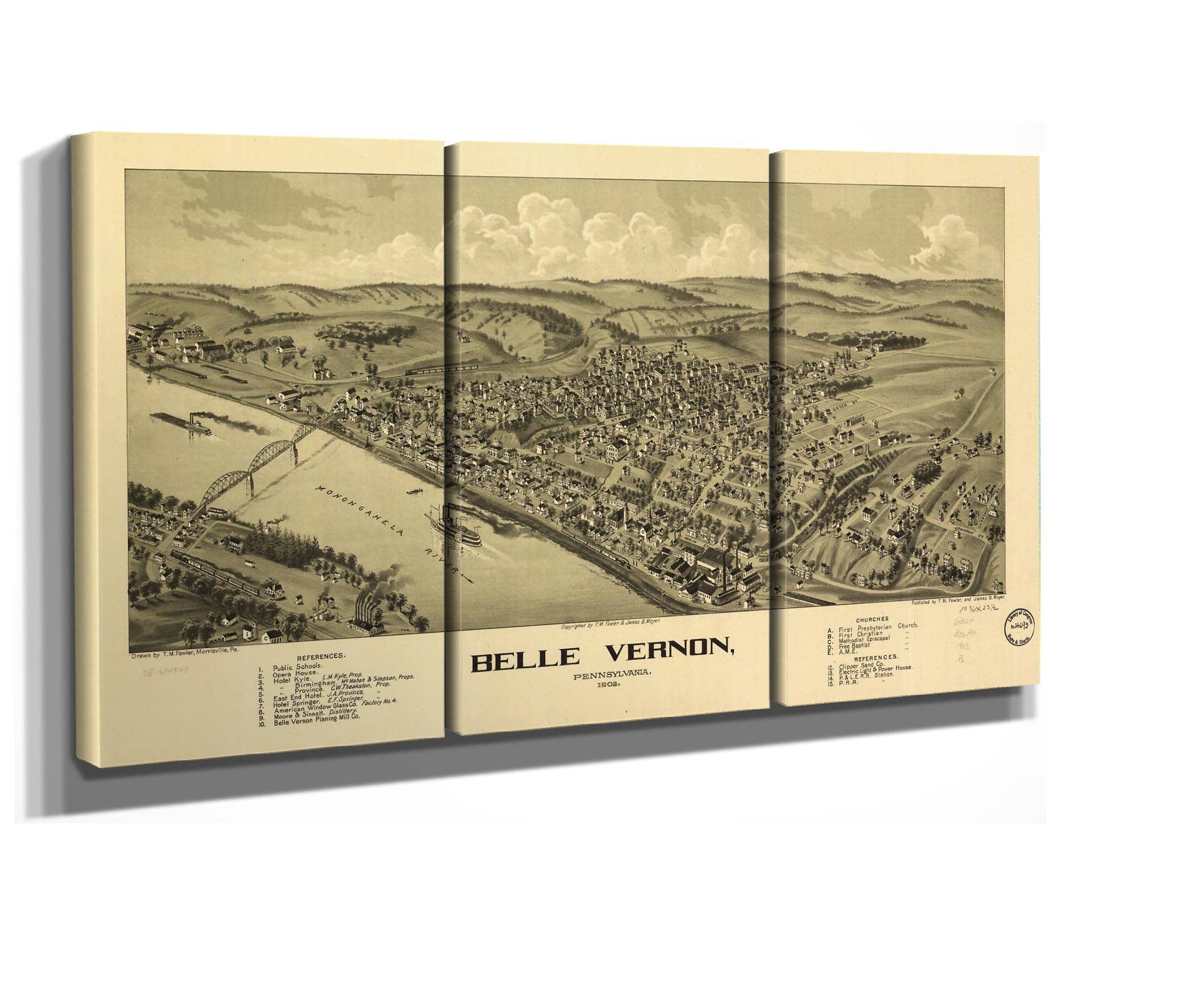 Belle Vernon Pennsylvania 1902 State Of Pennsylvania - Image 5
