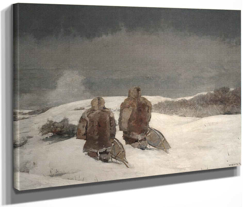 Below Zero By Winslow Homer