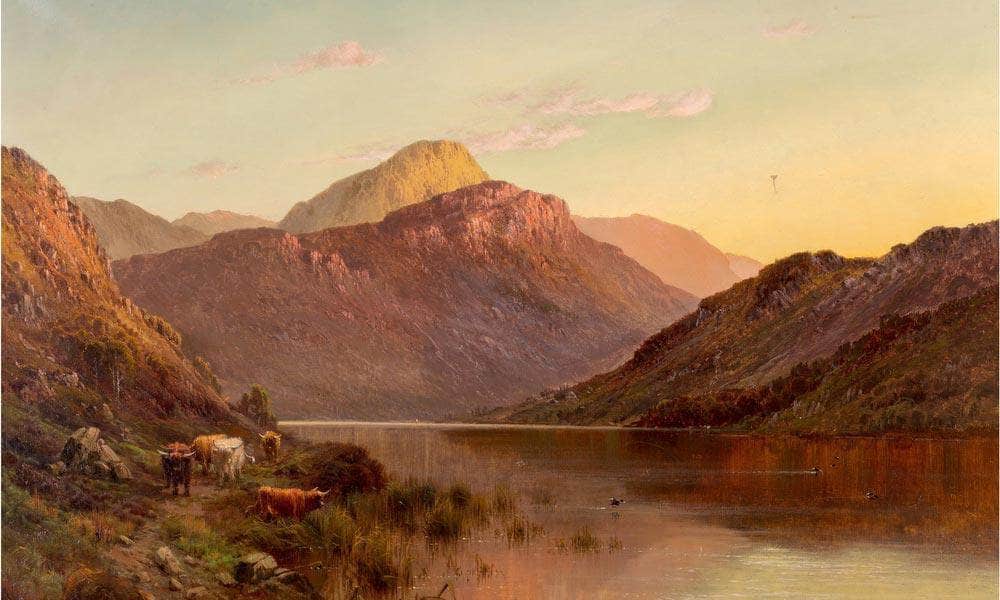 Ben An N.B. Scotland By Alfred De Breanski - Image 6