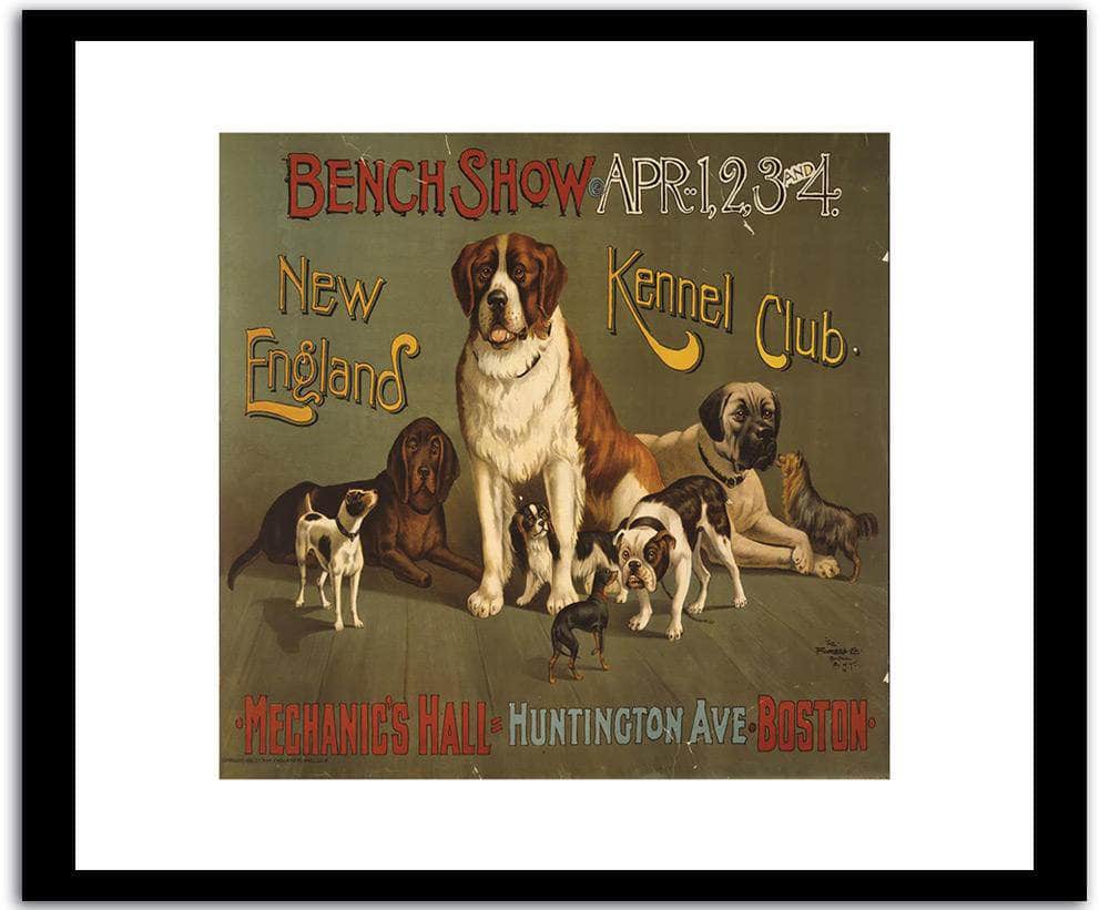Bench Show Vintage Poster
