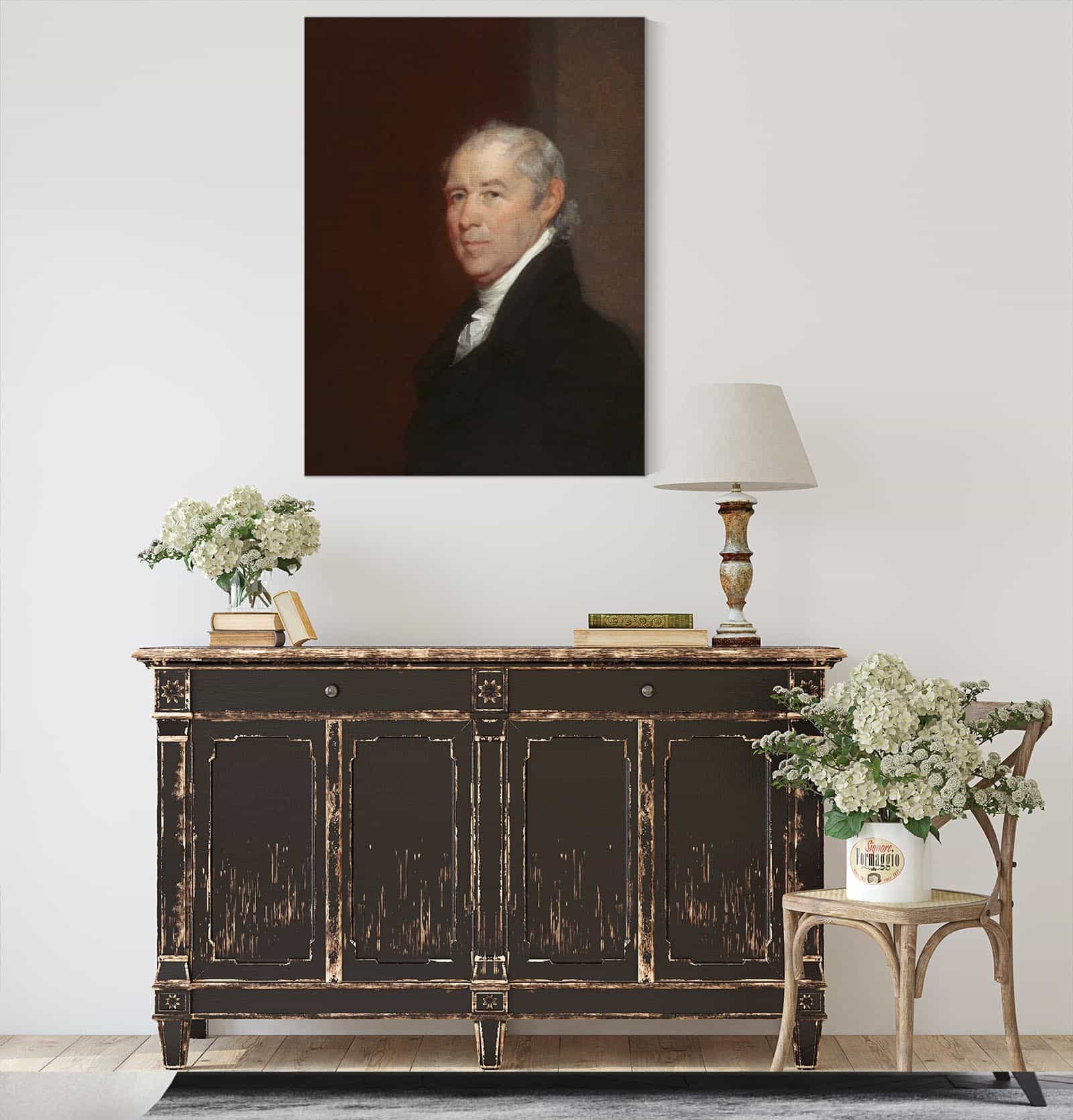 Benjamin Tappan by Gilbert Stuart - Image 4