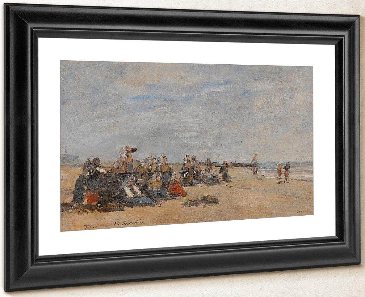 Berck, Groupe De Pecheuses Assises Sur La Gräve By Robert Reid - Image 2