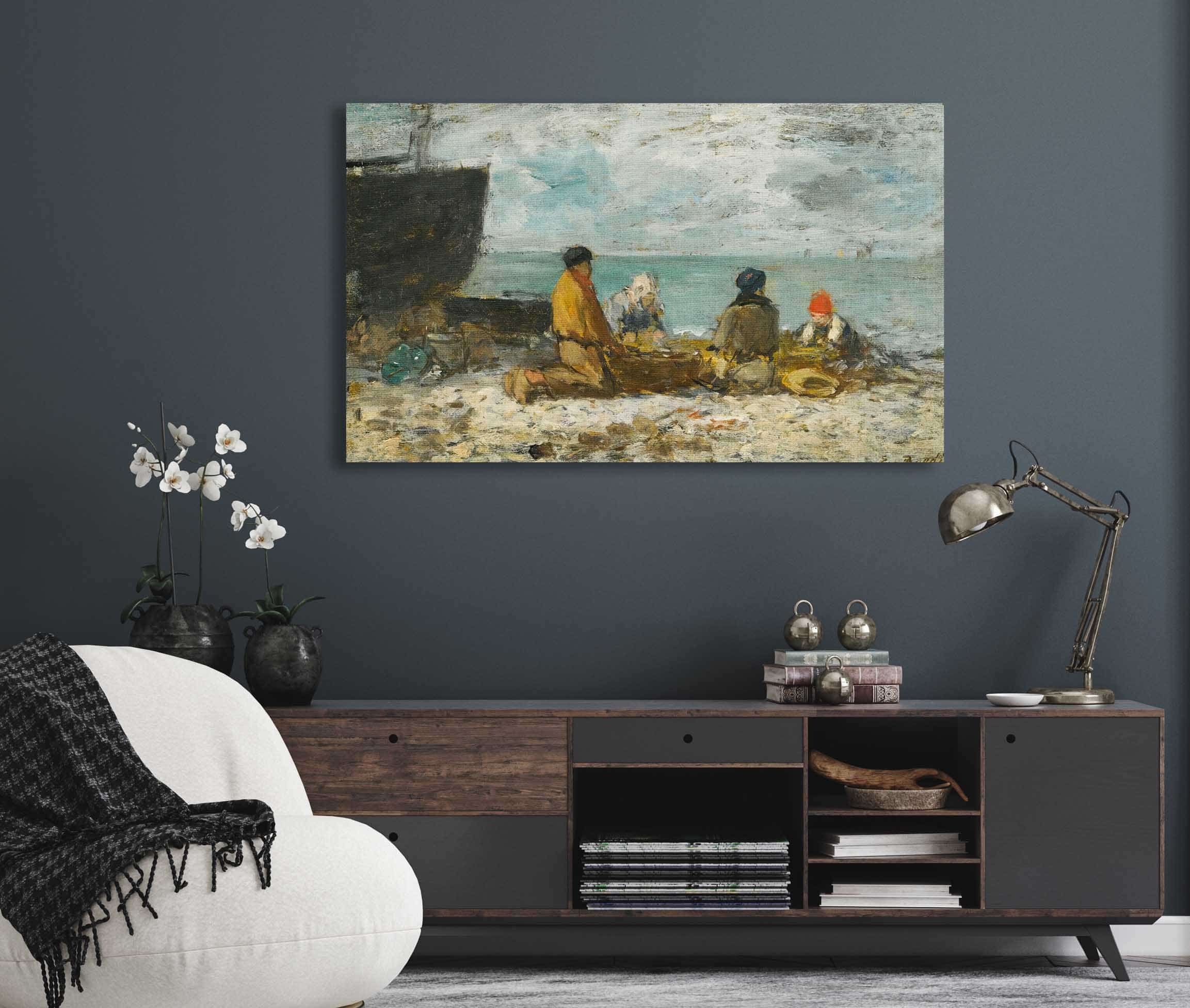 Berck La Plage by Eugene Boudin - Image 5