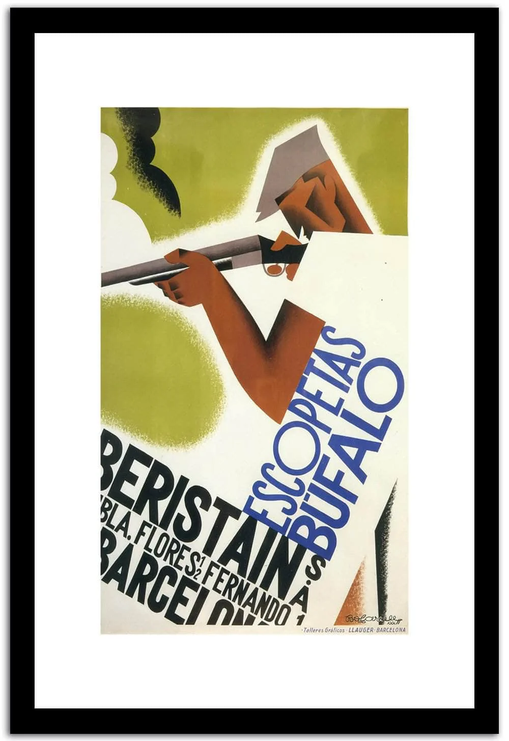 Beristain Vintage Posterb