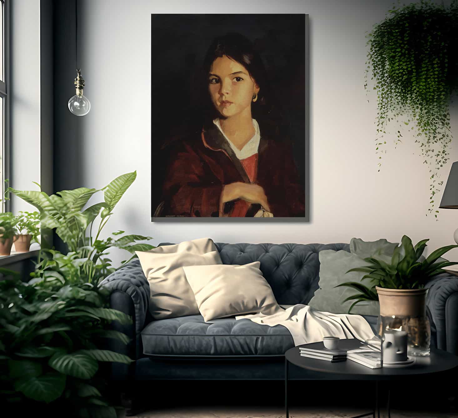 Bernadita By Robert Henri - Image 2