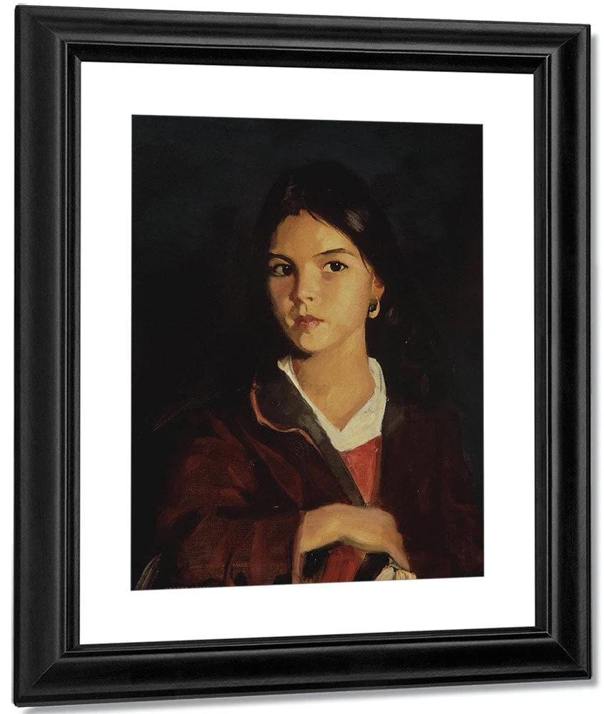 Bernadita By Robert Henri - Image 3