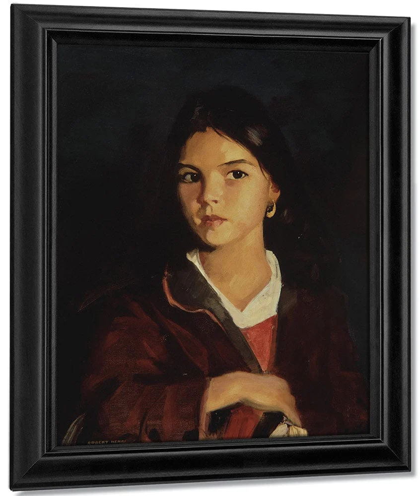 Bernadita By Robert Henri - Image 7