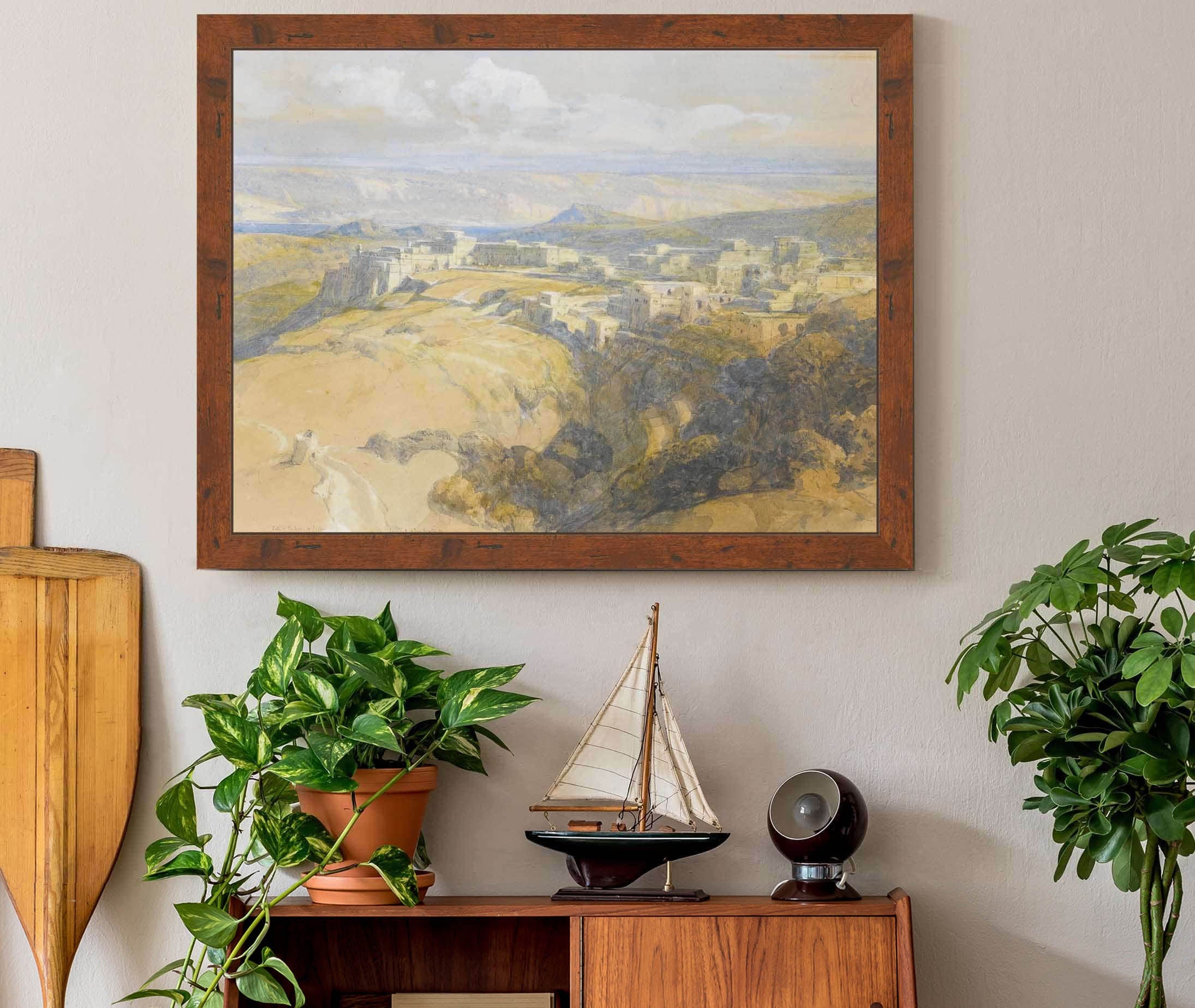 Bethlehem Looking Towards The Dead Sea by David Roberts - Image 3