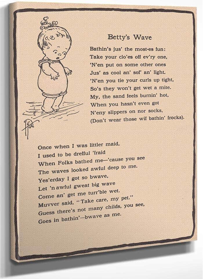 Bettys Wave Illustrated By Grace G Drayton