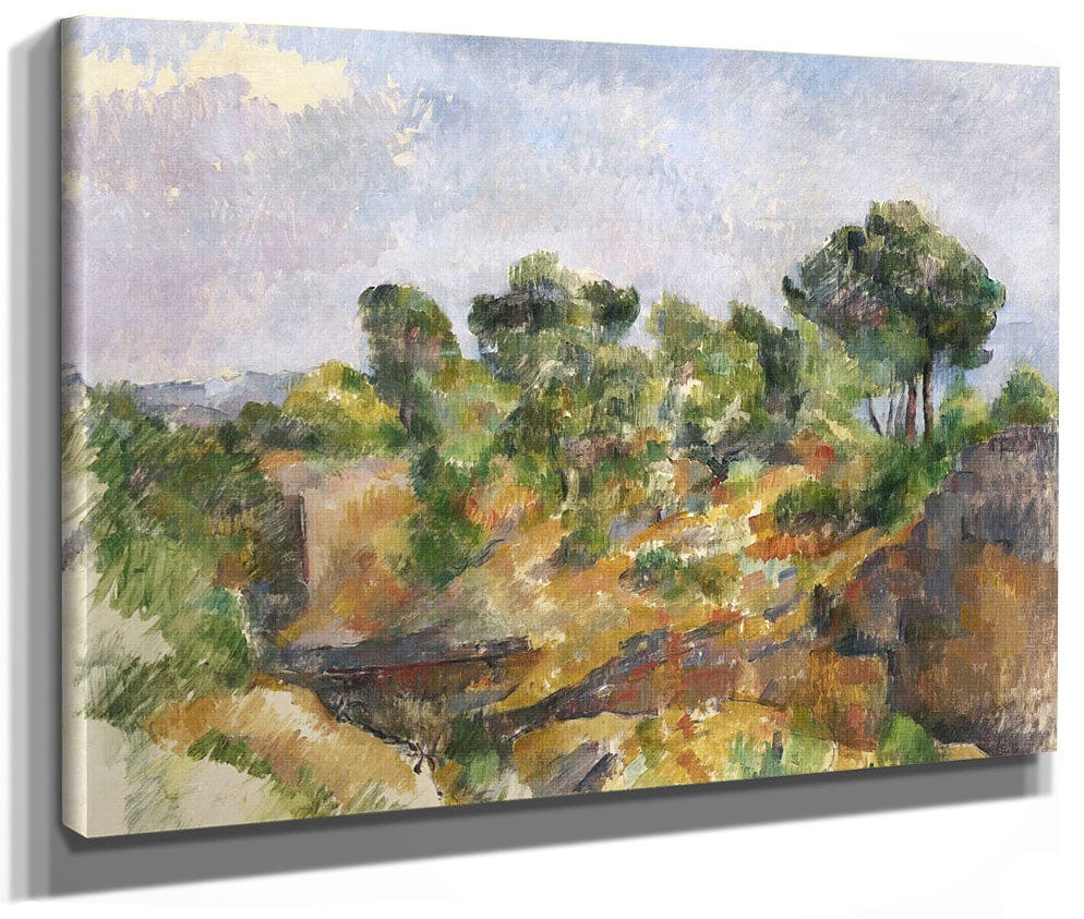 Bibemus By Paul Cezanne