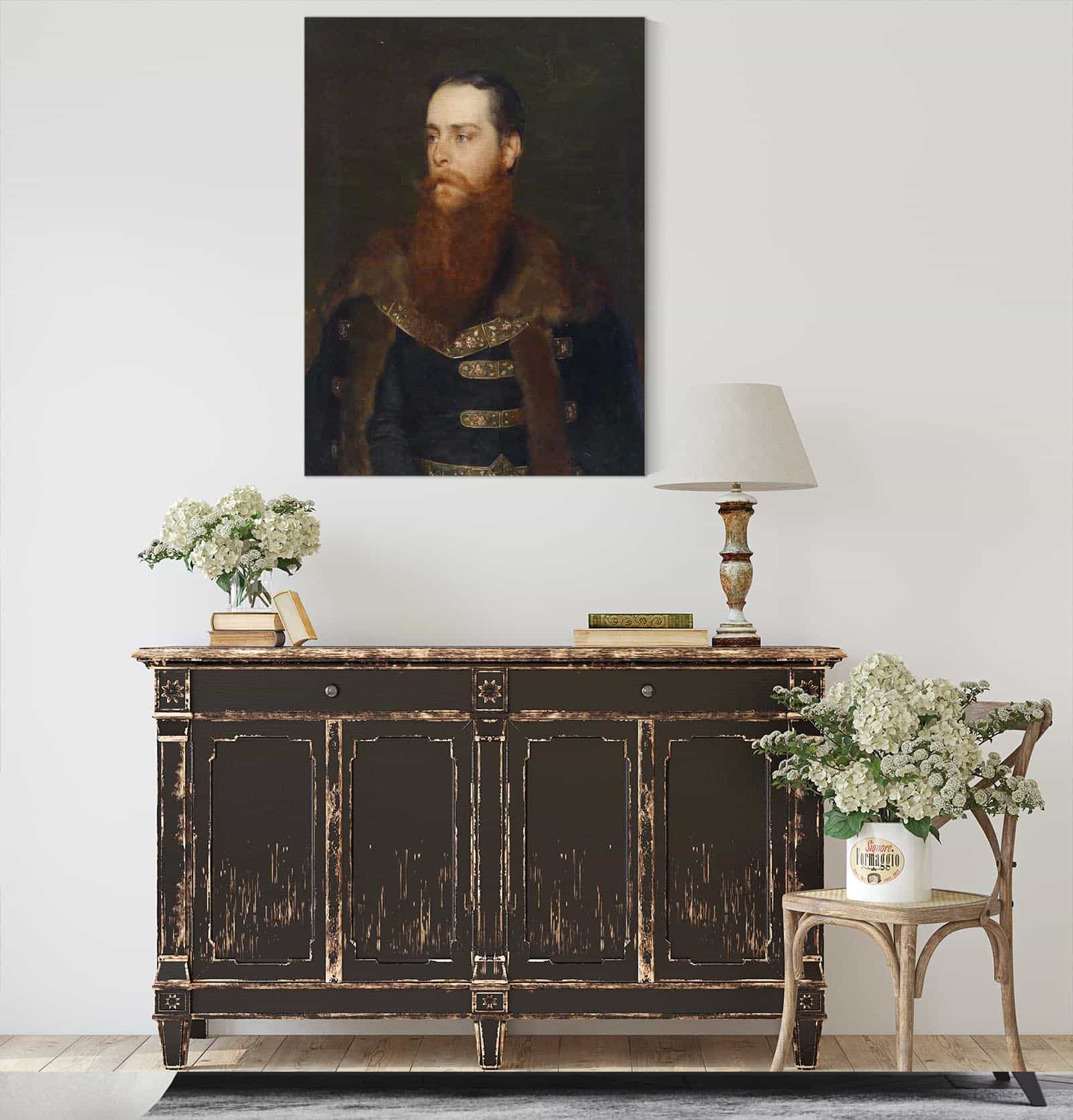 Bildnis Arthur Graf Berchtold by Eugen Von Blaas - Image 4