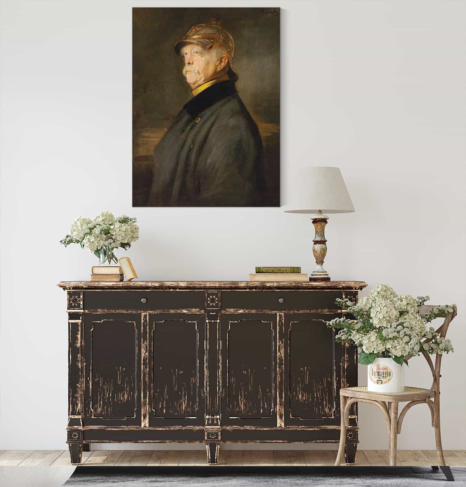 Bildnis Otto Von Bismarck by Franz Von Lenbach - Image 4