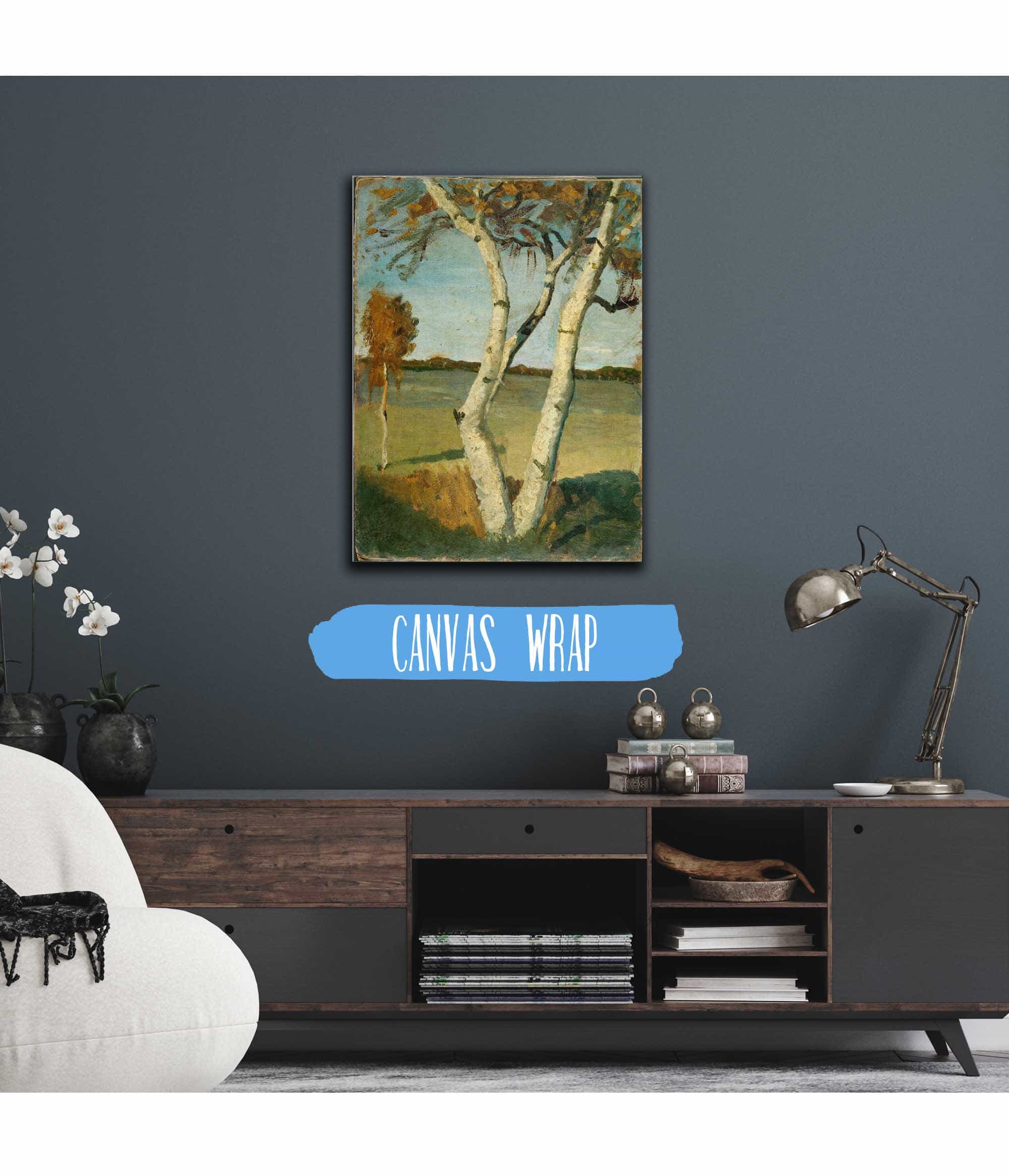 Birch Tree In A Landscape by Paula Modersohn Becker - Image 3