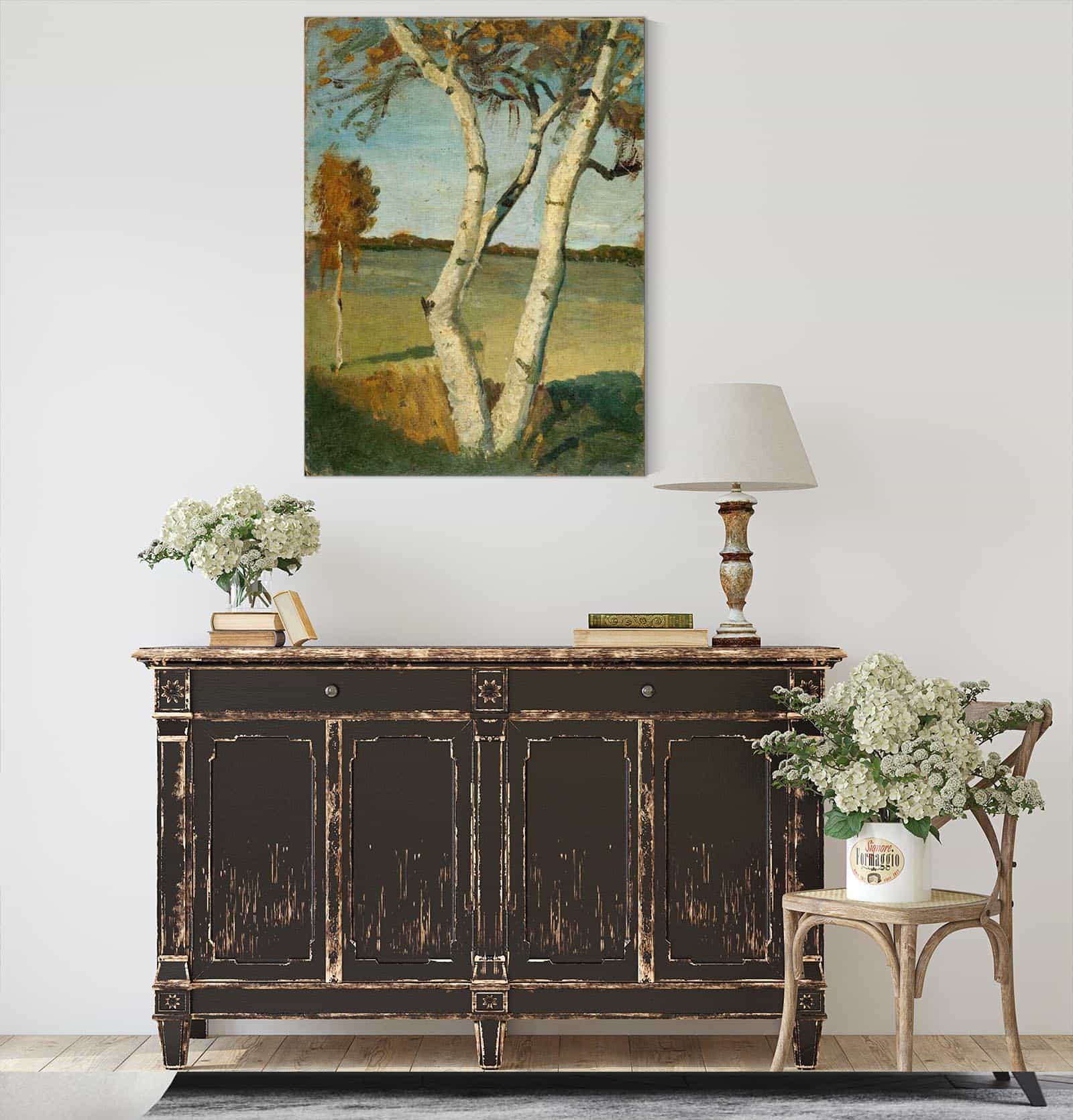 Birch Tree In A Landscape by Paula Modersohn Becker - Image 4