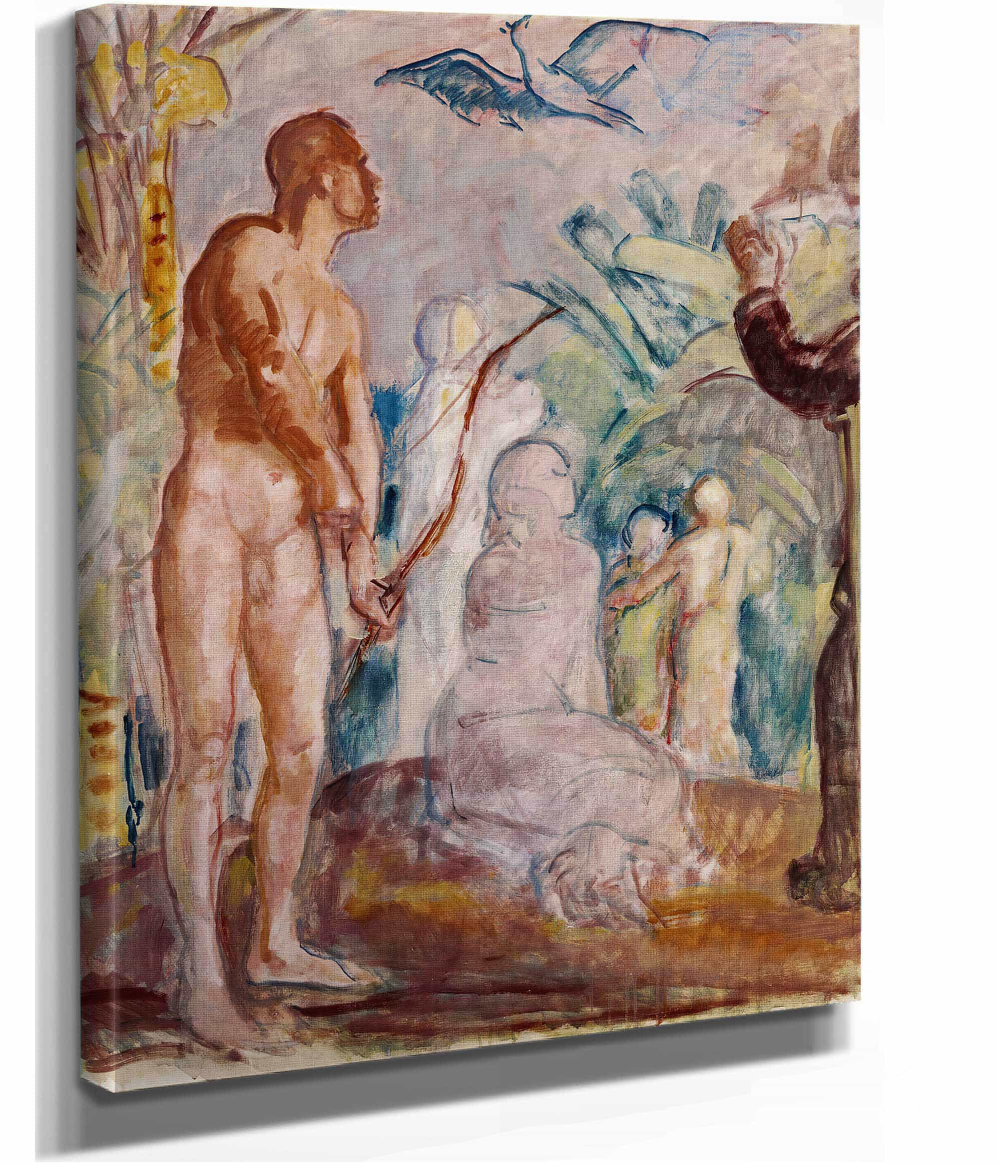 Bird Of Paradise Sketch by Magnus Enckell - Image 2