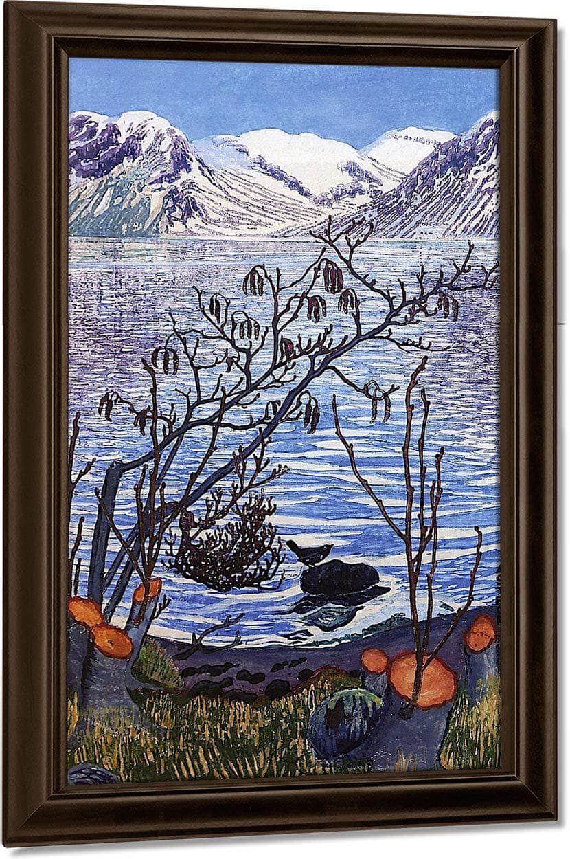 Bird On A Stone By Nicolai Astrup - Image 5