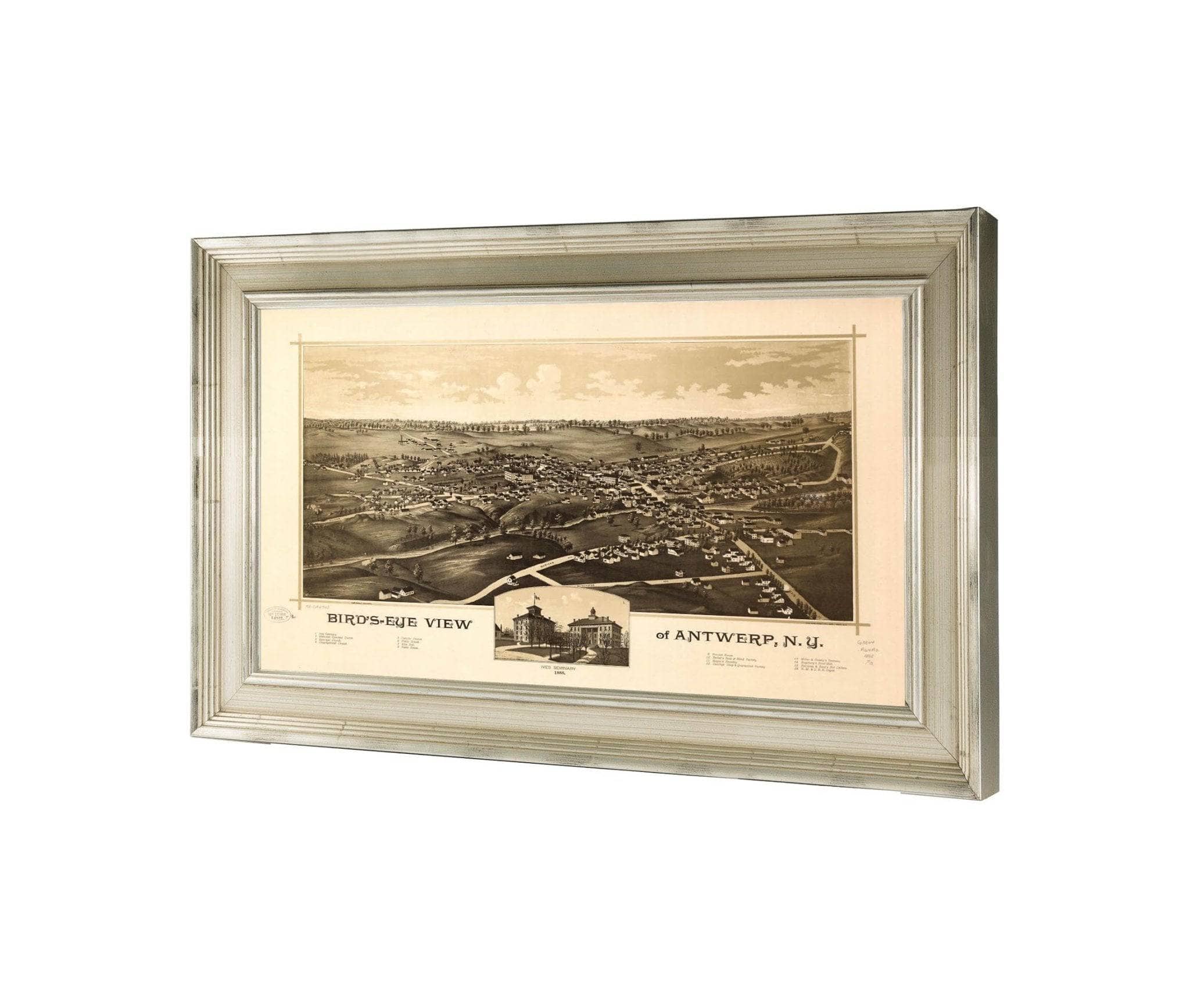 Birds Eye View Of Antwerp Ny State Of New York - Image 3