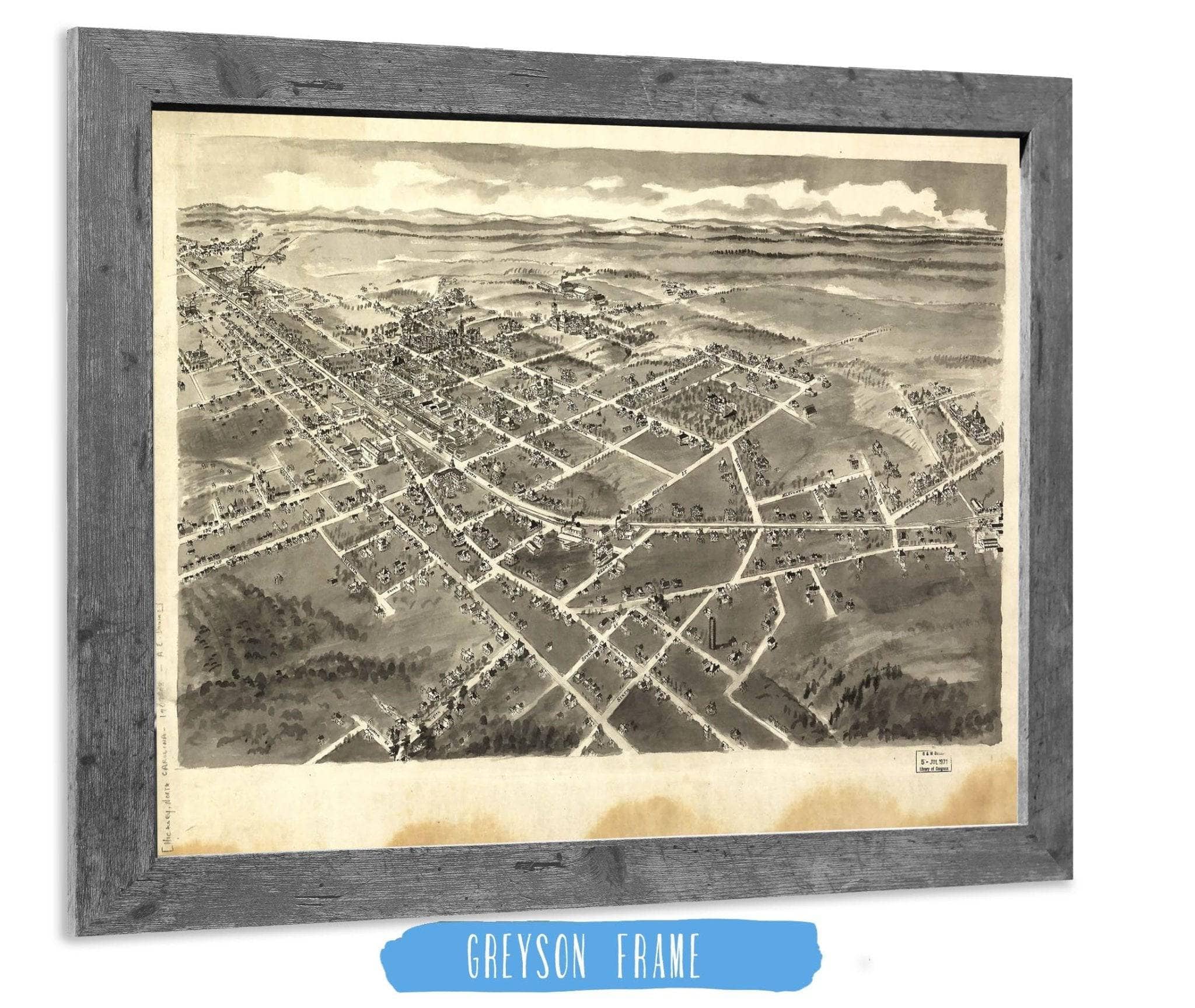 Birds Eye View Of Hickory North Carolina State of North Carolina - Image 6