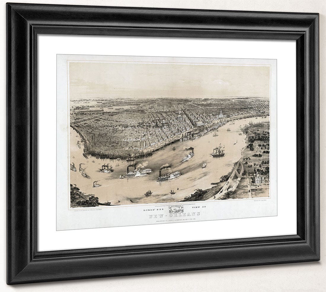 Birds' Eye View Of New Orleans By John Bachmann - Image 2