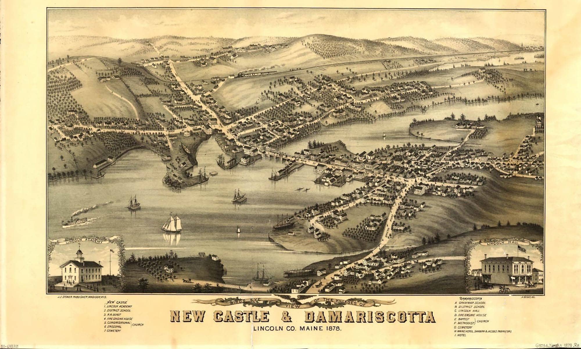 Birds Eye View Of The Villages Of New Castle - Image 3