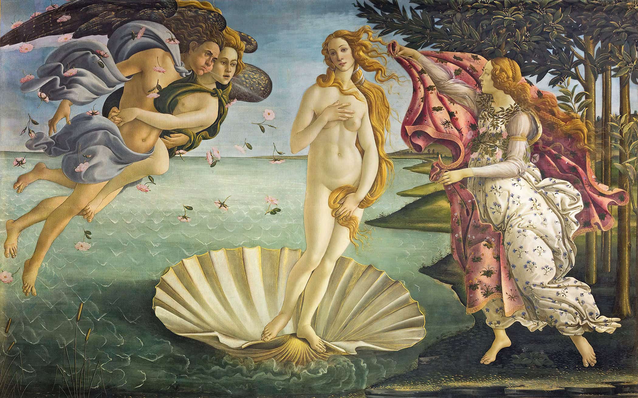 Birth Of Venus by Sandro Botticelli - Image 2