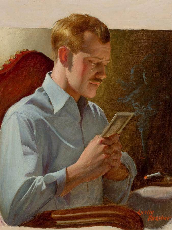 Bittersweet Memories Liberty Magazine Cover June 1 1929 By Leslie Thrasher - Image 6