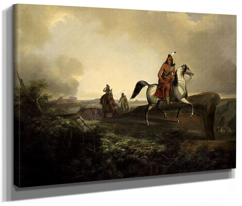 Black Knife, An Apache Warrior By John Mix Stanley