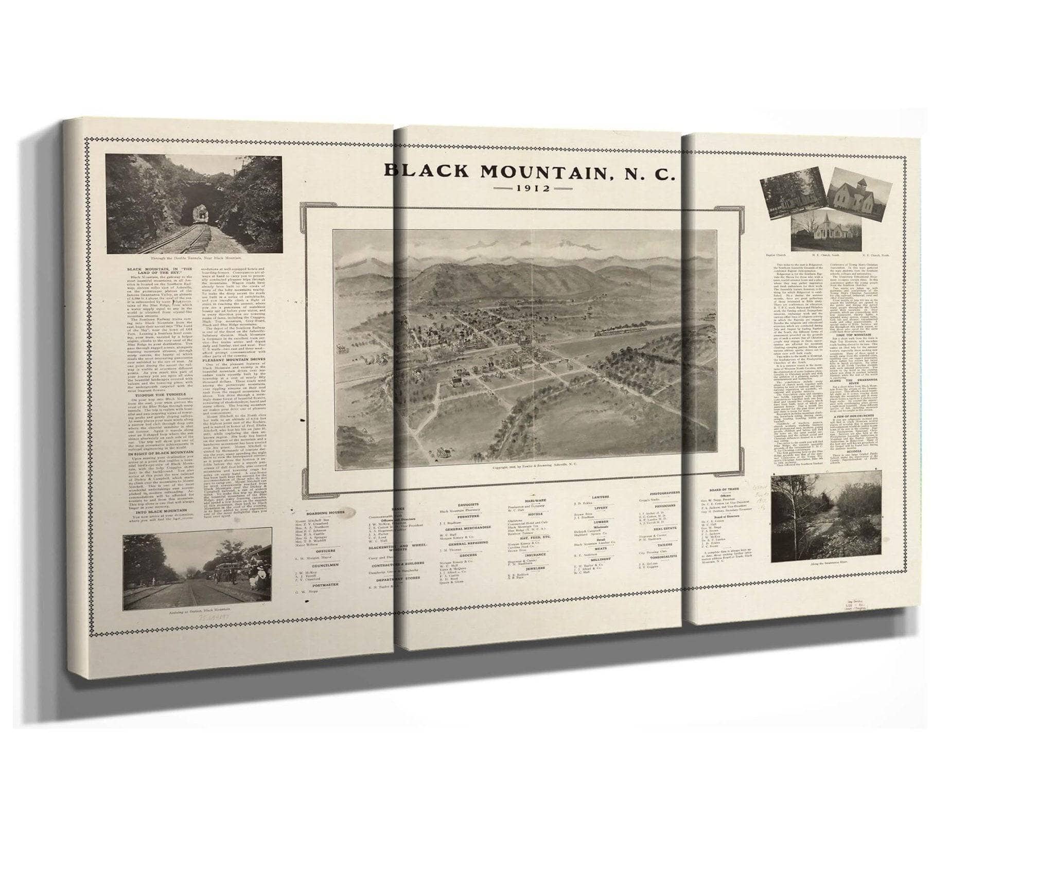 Black Mountain Nc 1912 State Of North Carolina - Image 2