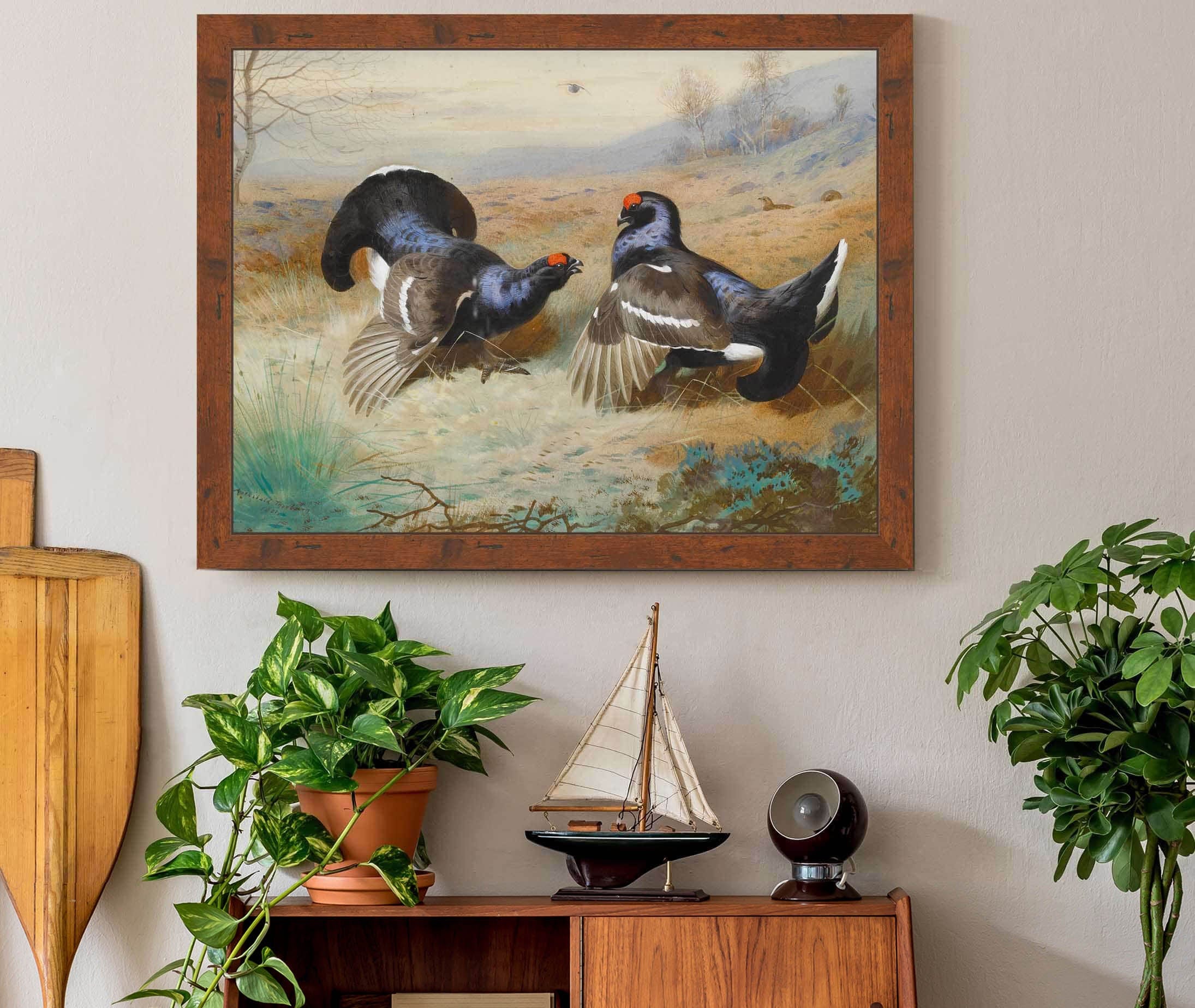 Blackcocks At The Lek by Archibald Thorburn - Image 3