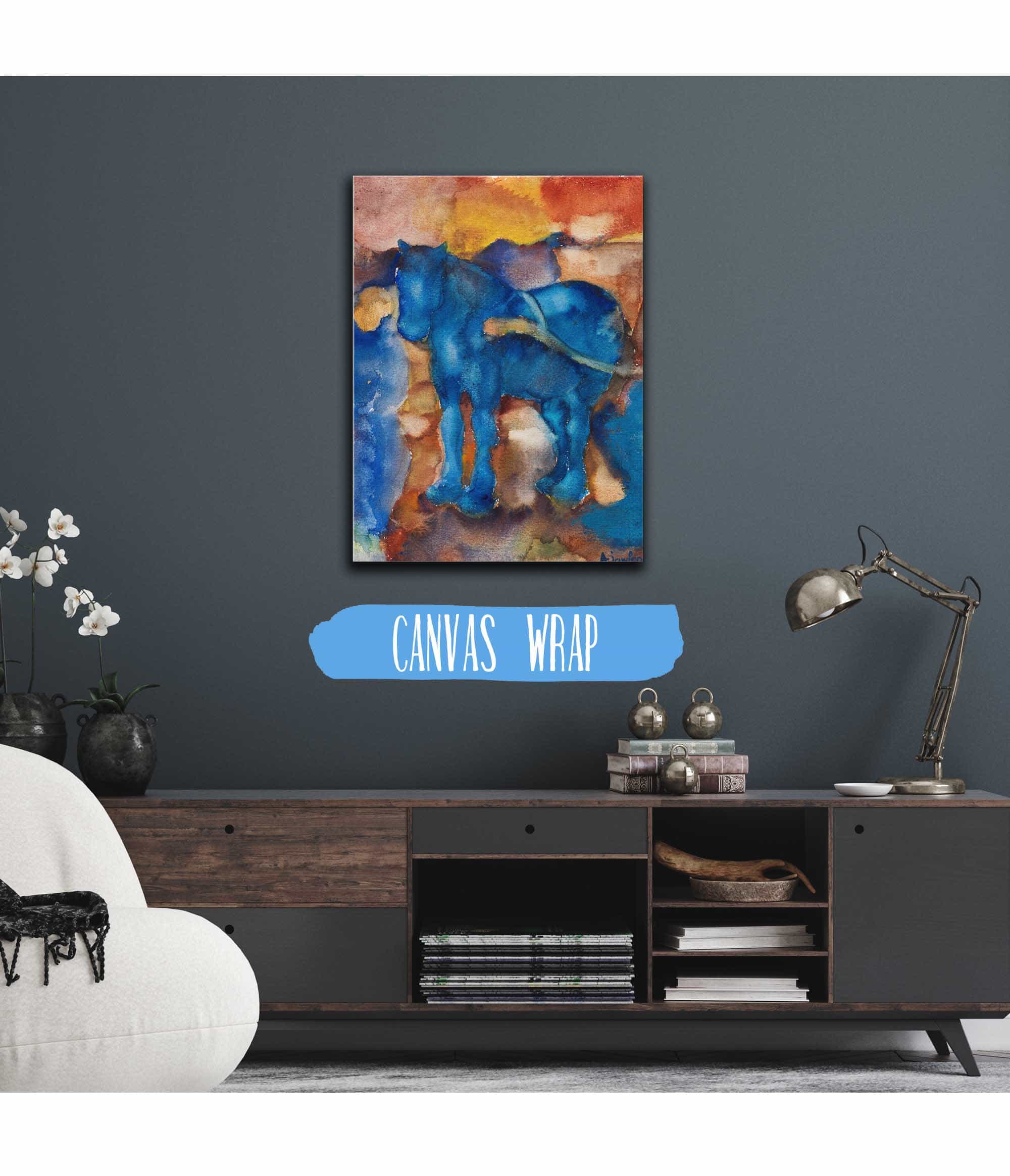 Blaues Pferd by Alexej Von Jawlensky - Image 3