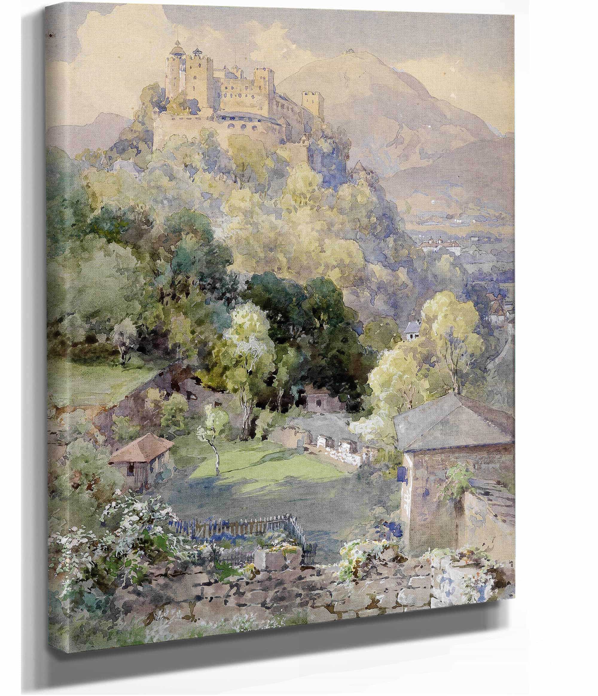 Blick Auf Die Festung Hohensalzburg by Edward Theodore Compton - Image 2