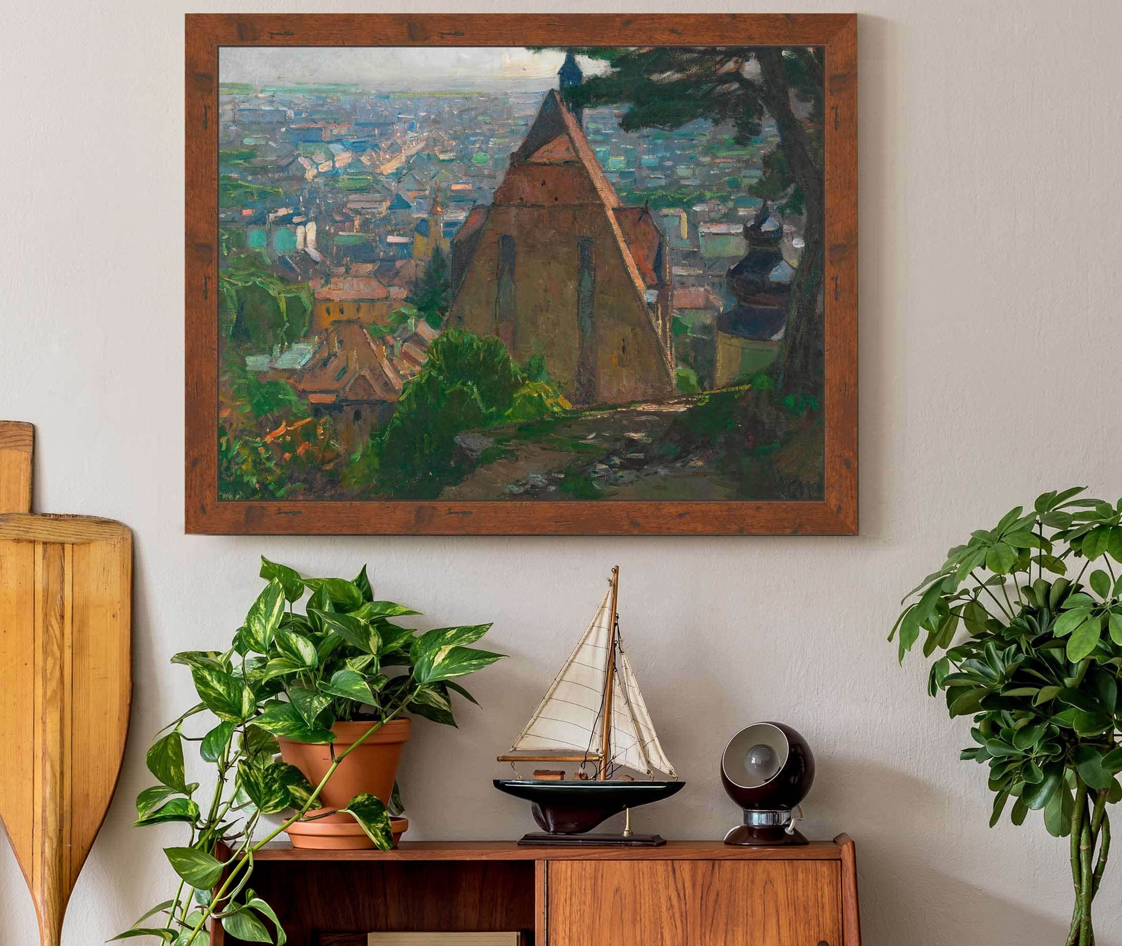 Blick Auf Modling by Carl Moll - Image 3