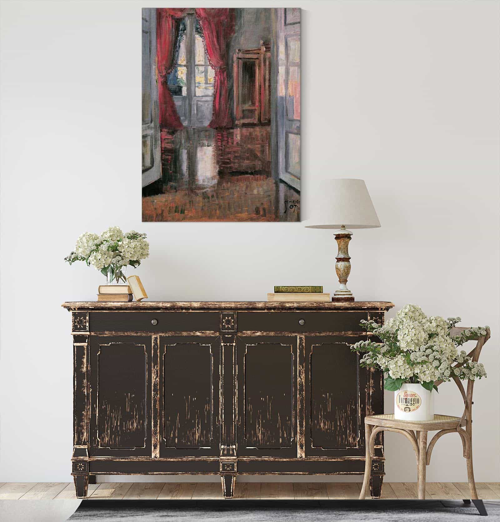 Blick In Die Wohnung Von Leopold Und Marie Czihaczek by Egon Schiele - Image 4