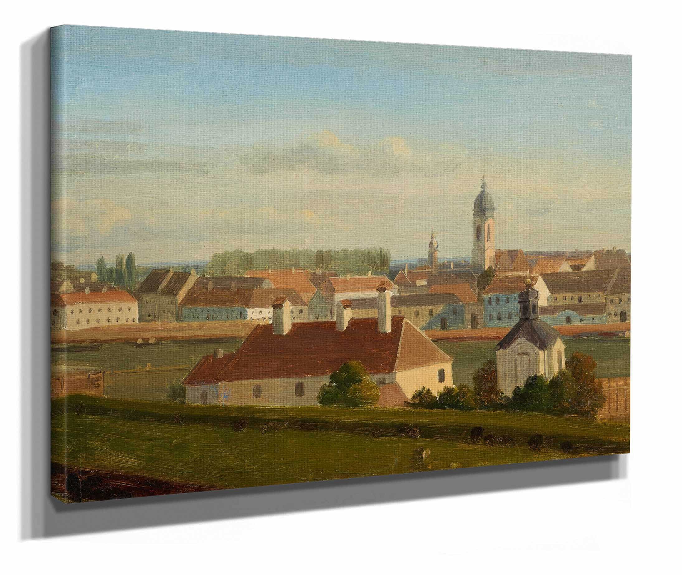 Blick Uber Den Donaukanal Zur Leopoldstadt by Johann Peter Krafft - Image 2