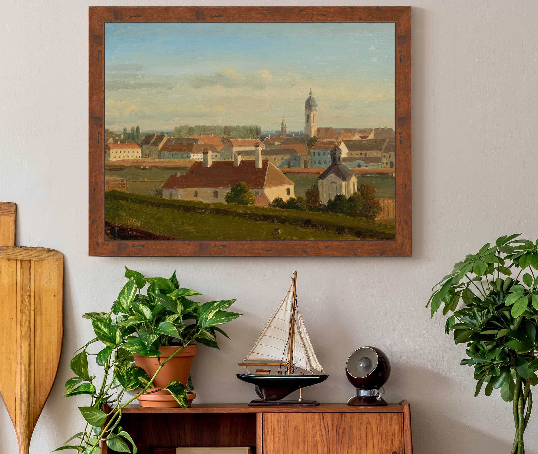 Blick Uber Den Donaukanal Zur Leopoldstadt by Johann Peter Krafft - Image 3