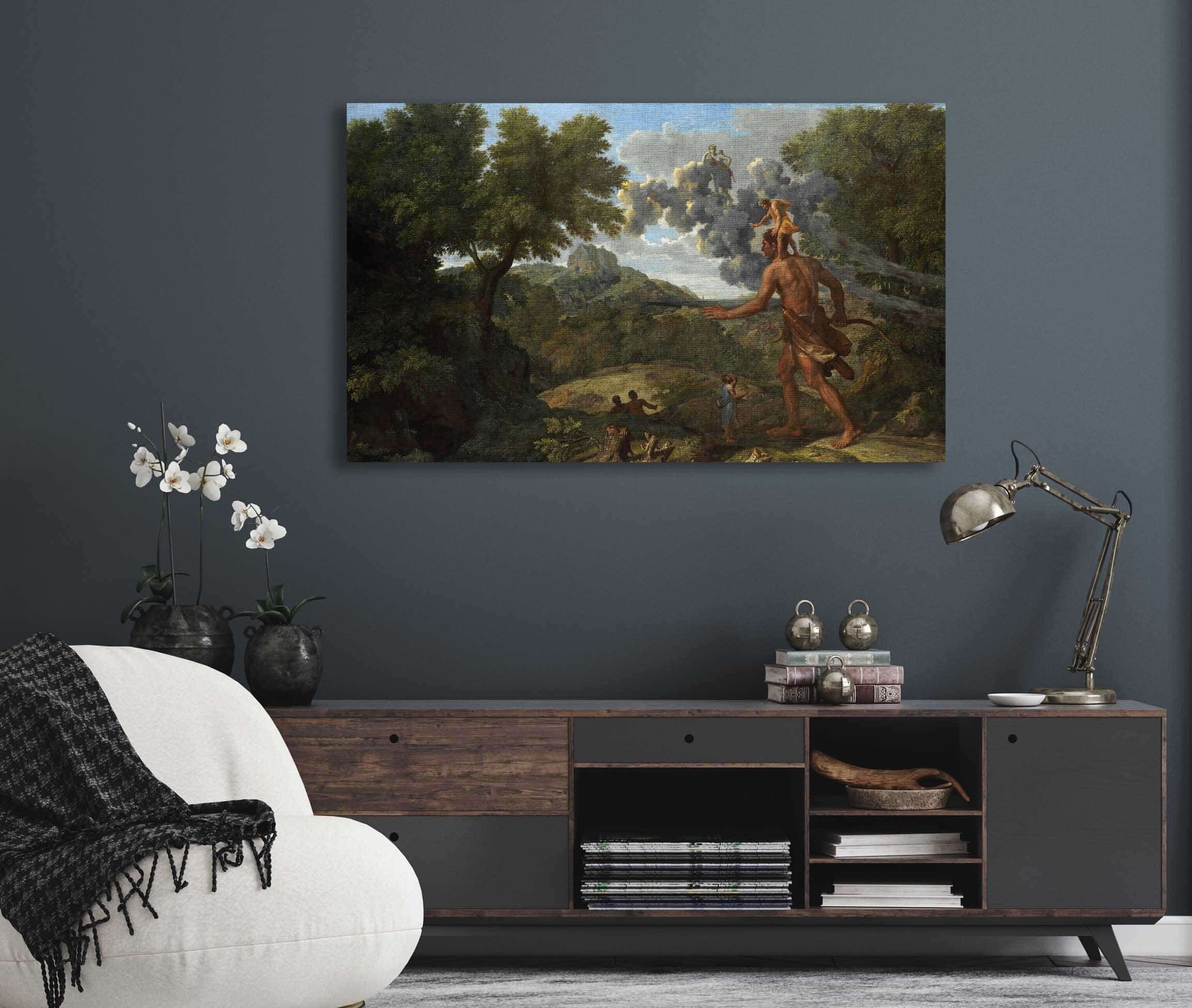 Blind Orion Searching For The Rising Sun by Nicolas Poussin - Image 5
