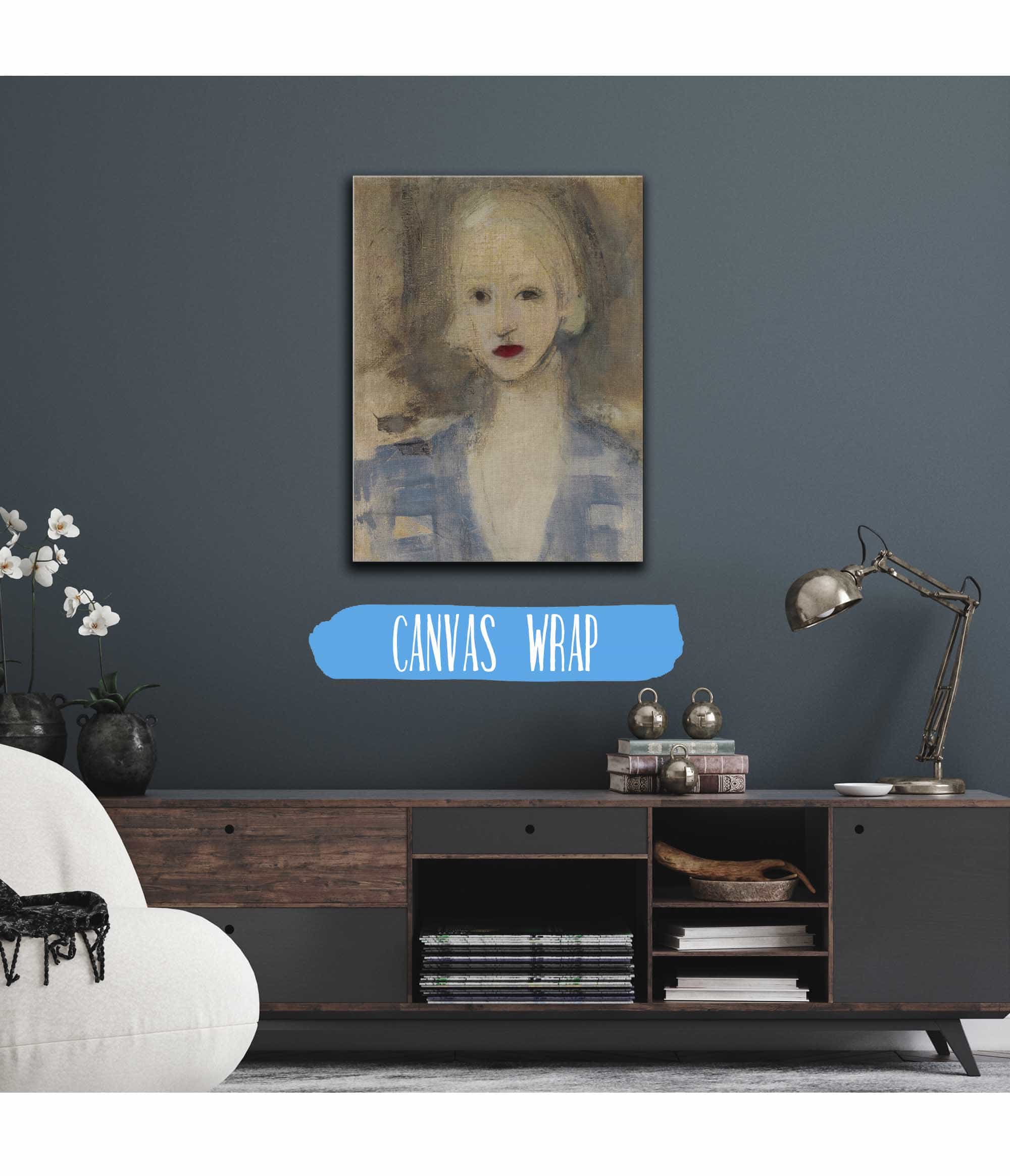 Blond Woman by Helene Schjerfbeck - Image 3