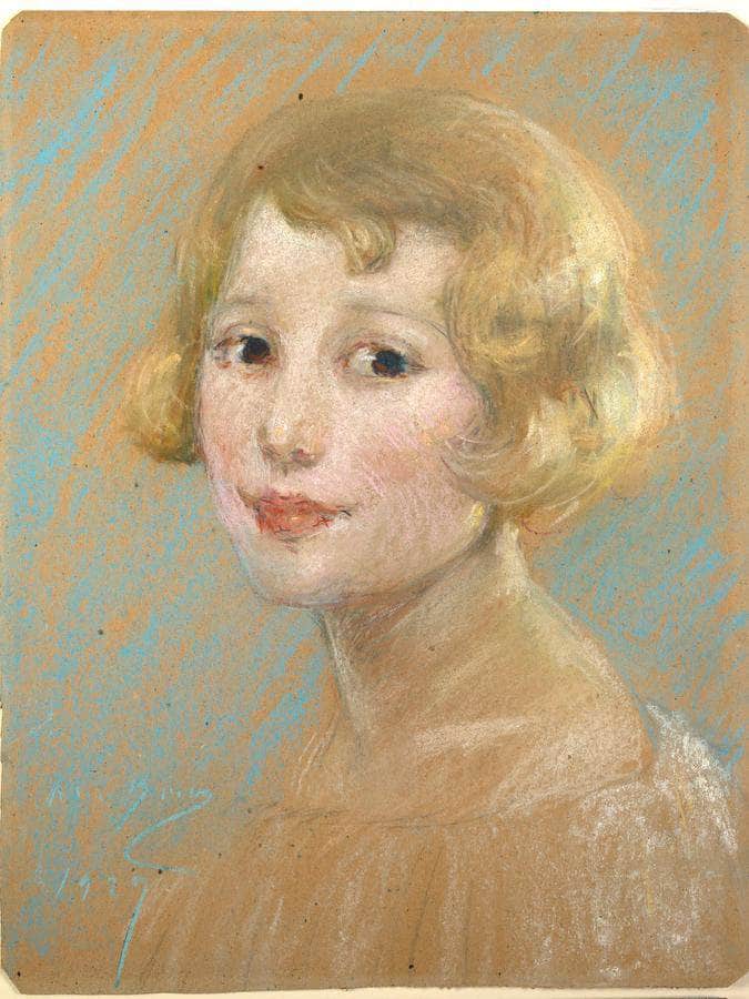 Blonde Girl By Alice Pike Barney - Image 6