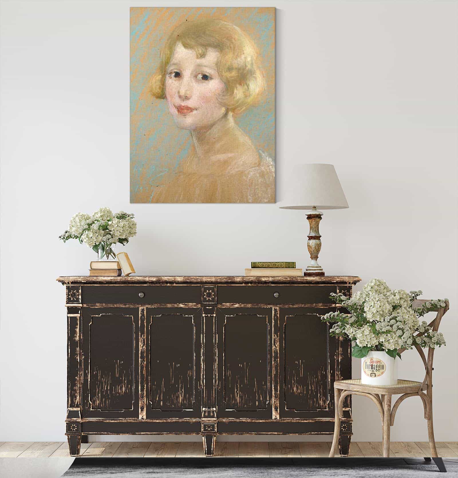 Blonde Girl by Alice Pike Barney - Image 4