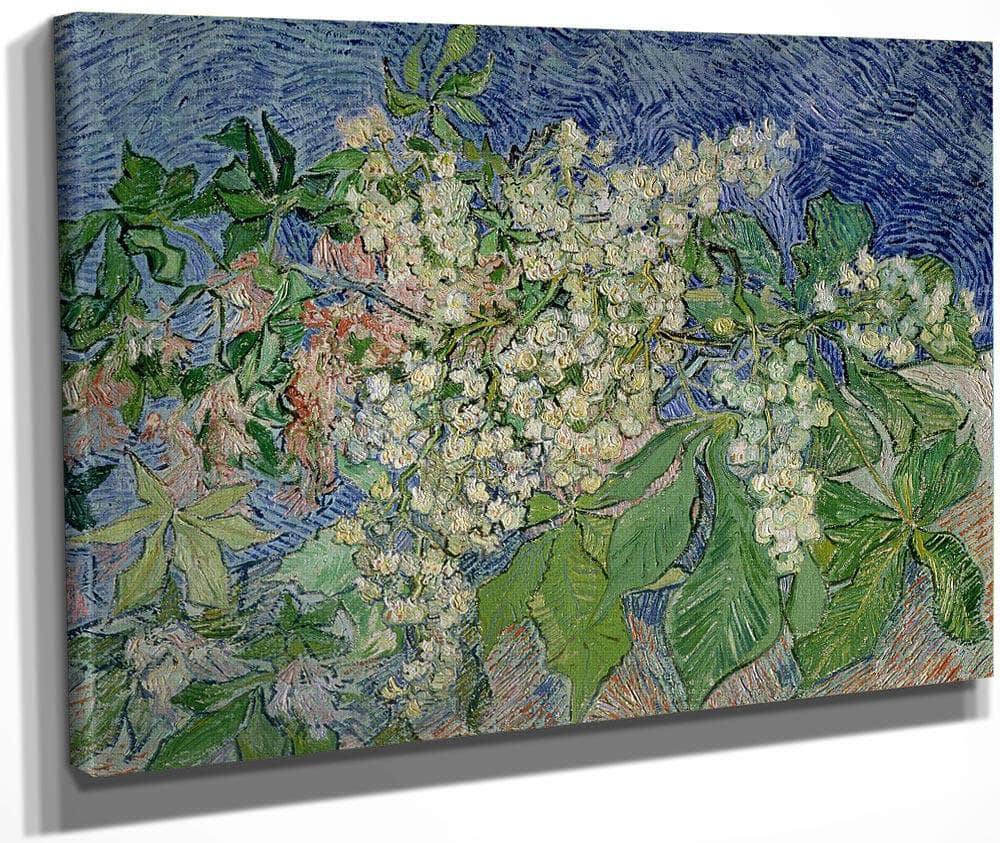 Blossoming Chestnut Branches By Vincent Van Gogh