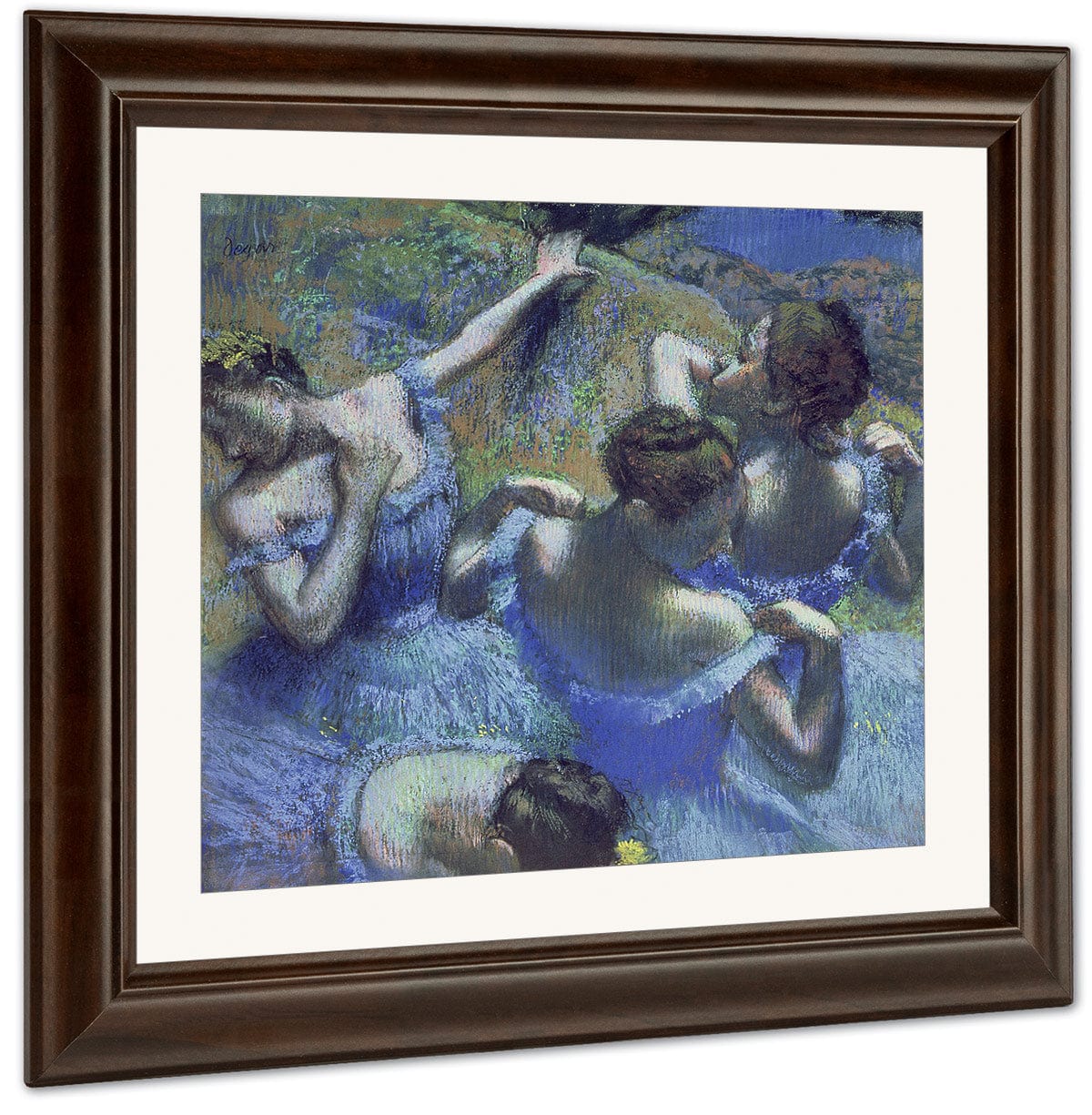 Blue Dancers By Edgar Degas - Image 3