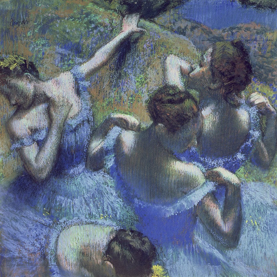 Blue Dancers By Edgar Degas - Image 5