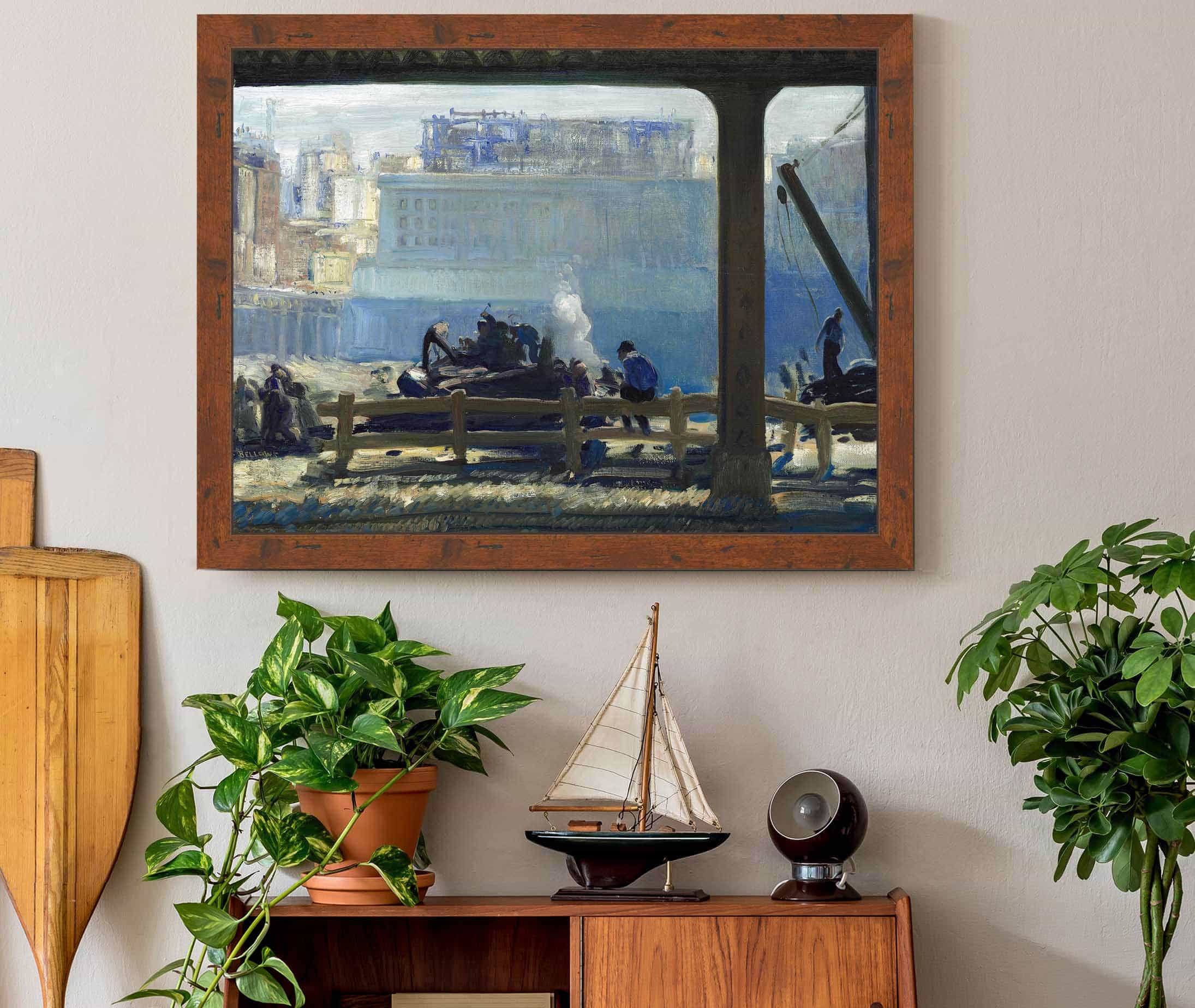 Blue Morning by George Wesley Bellows - Image 3